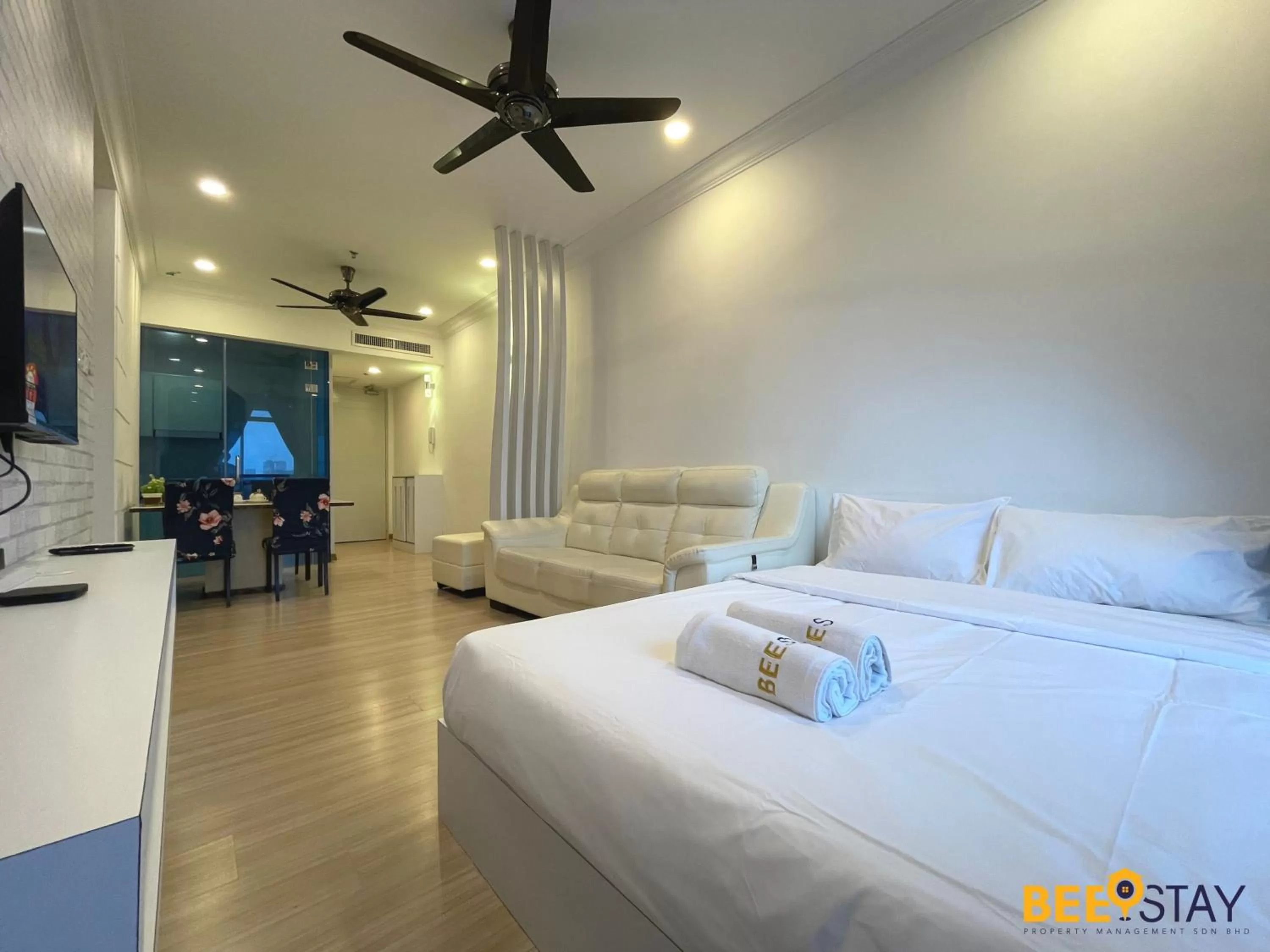 Bed in The Wave Suites Melaka by BEESTAY