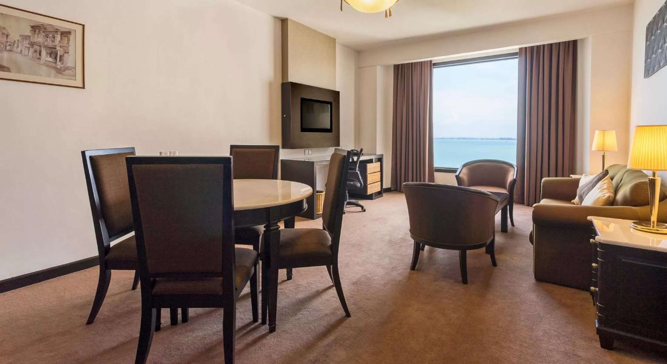 Living room in Bayview Hotel Georgetown Penang