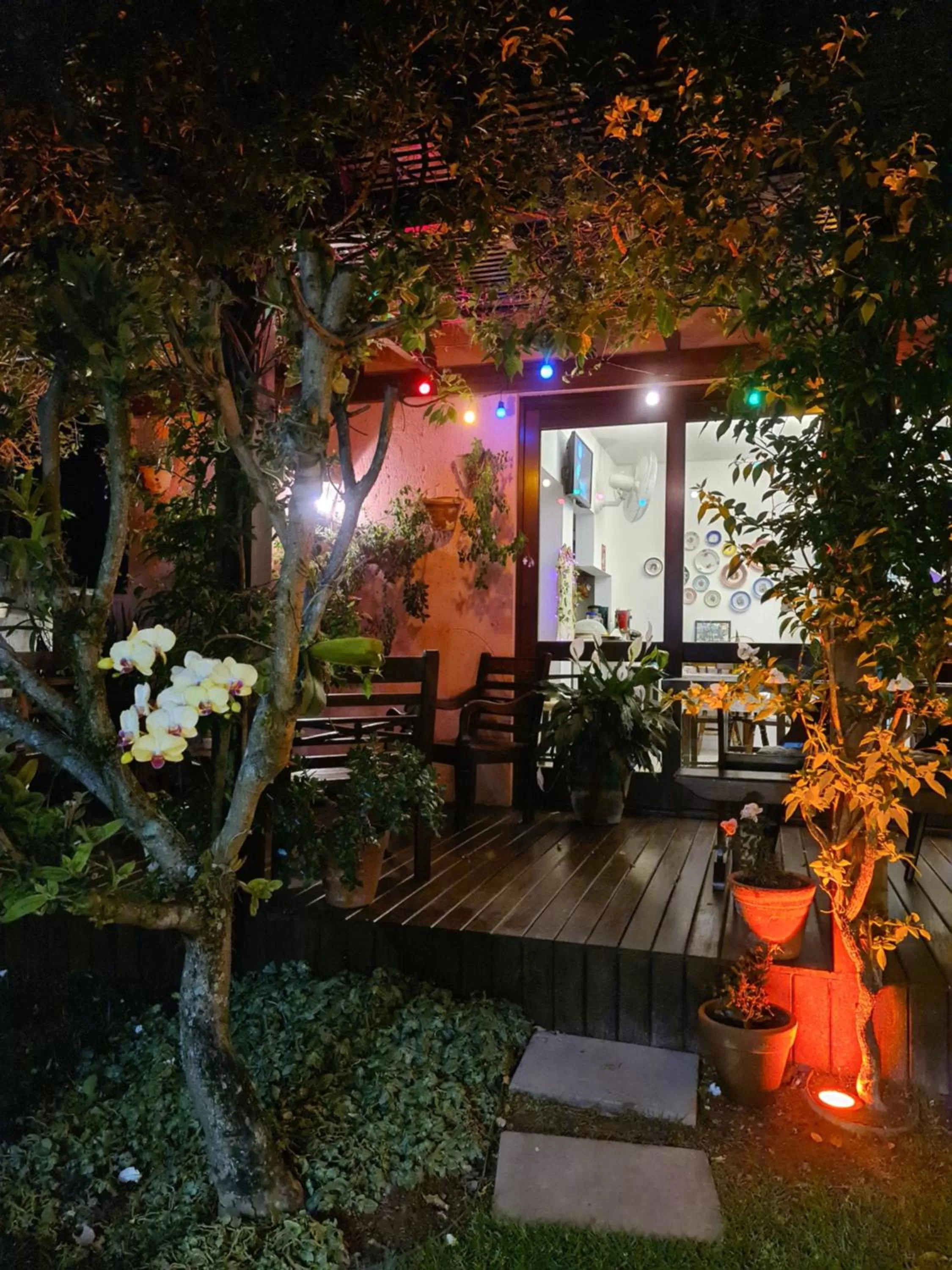 Garden in Pousada Vila Rosada