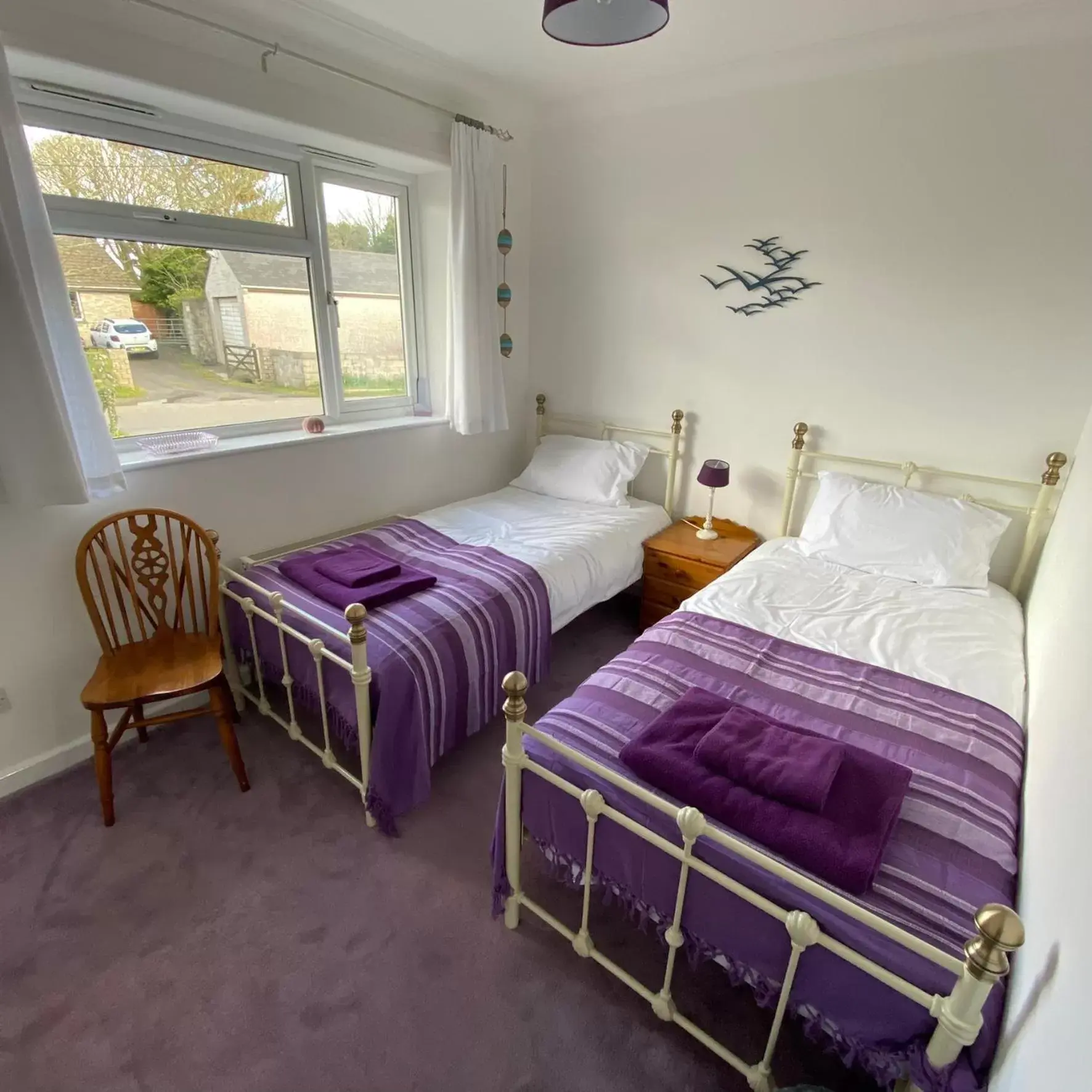 Twin Room with Shared Bathroom in Agapanthus Bed & Breakfast - Fraddam Twin Room with Shared Bathroom in Agapanthus Bed & Breakfast - Fraddam