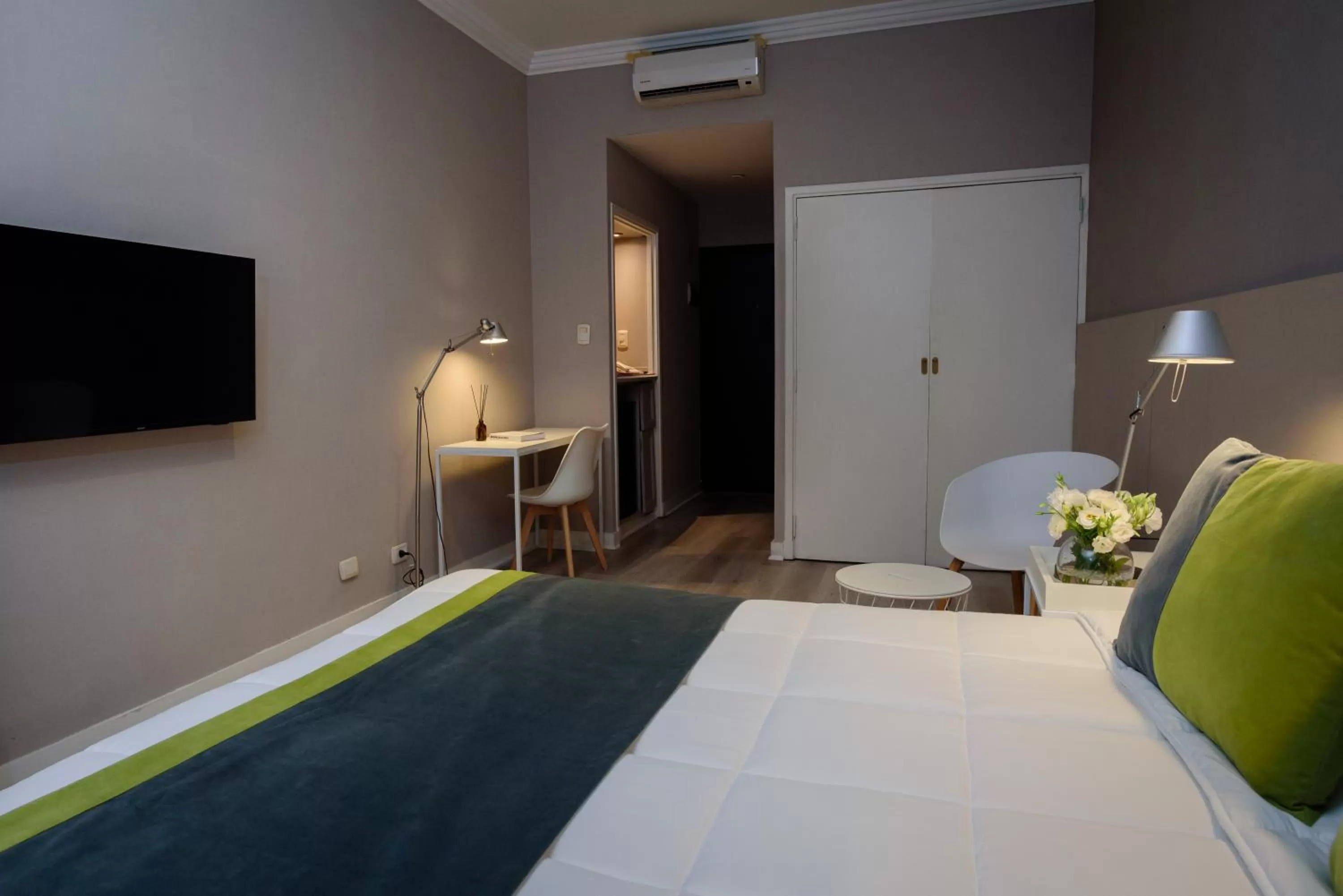 Bed in SuMa Recoleta Hotel