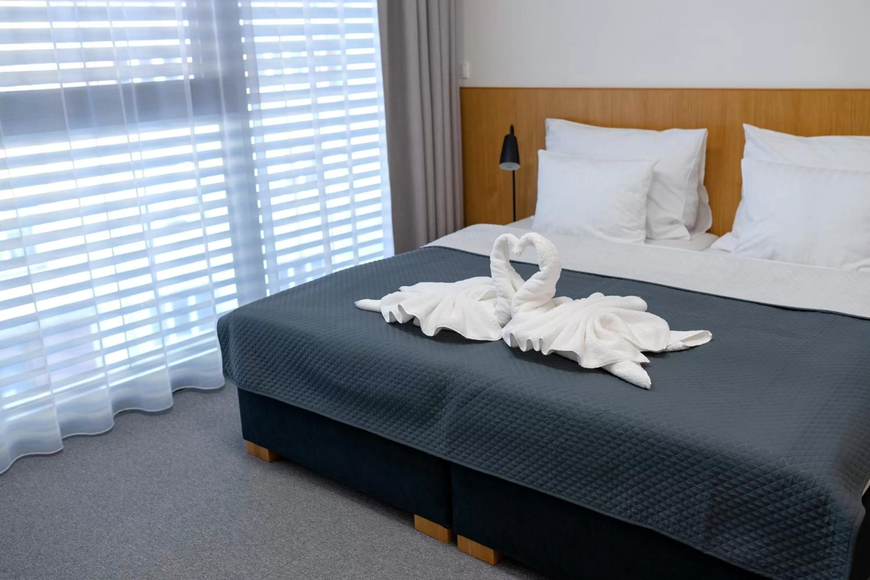 Bed in Hotel Smetanova