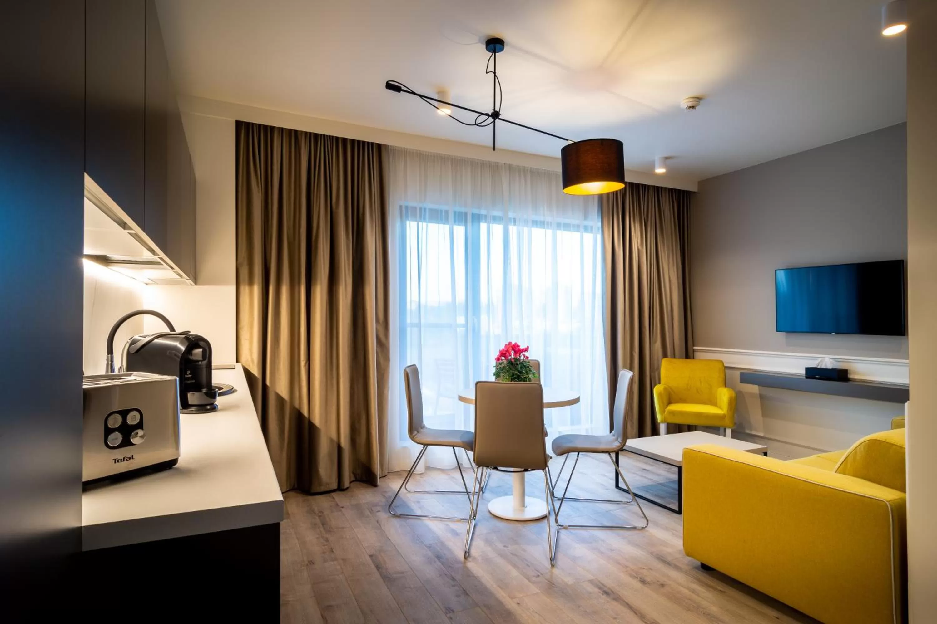 Coffee/tea facilities in Aparthotel NOX