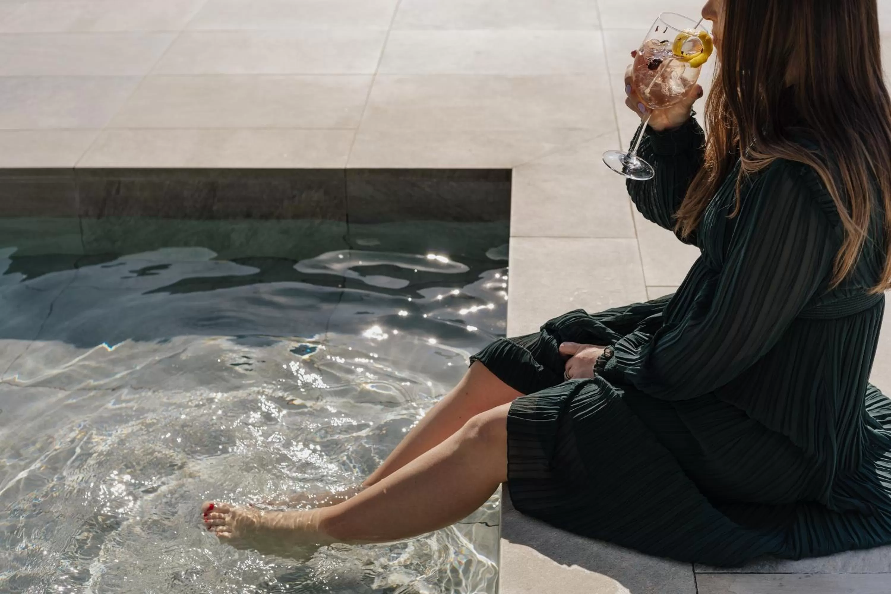 Swimming pool in Hotel Premium Chaves - Aquae Flaviae