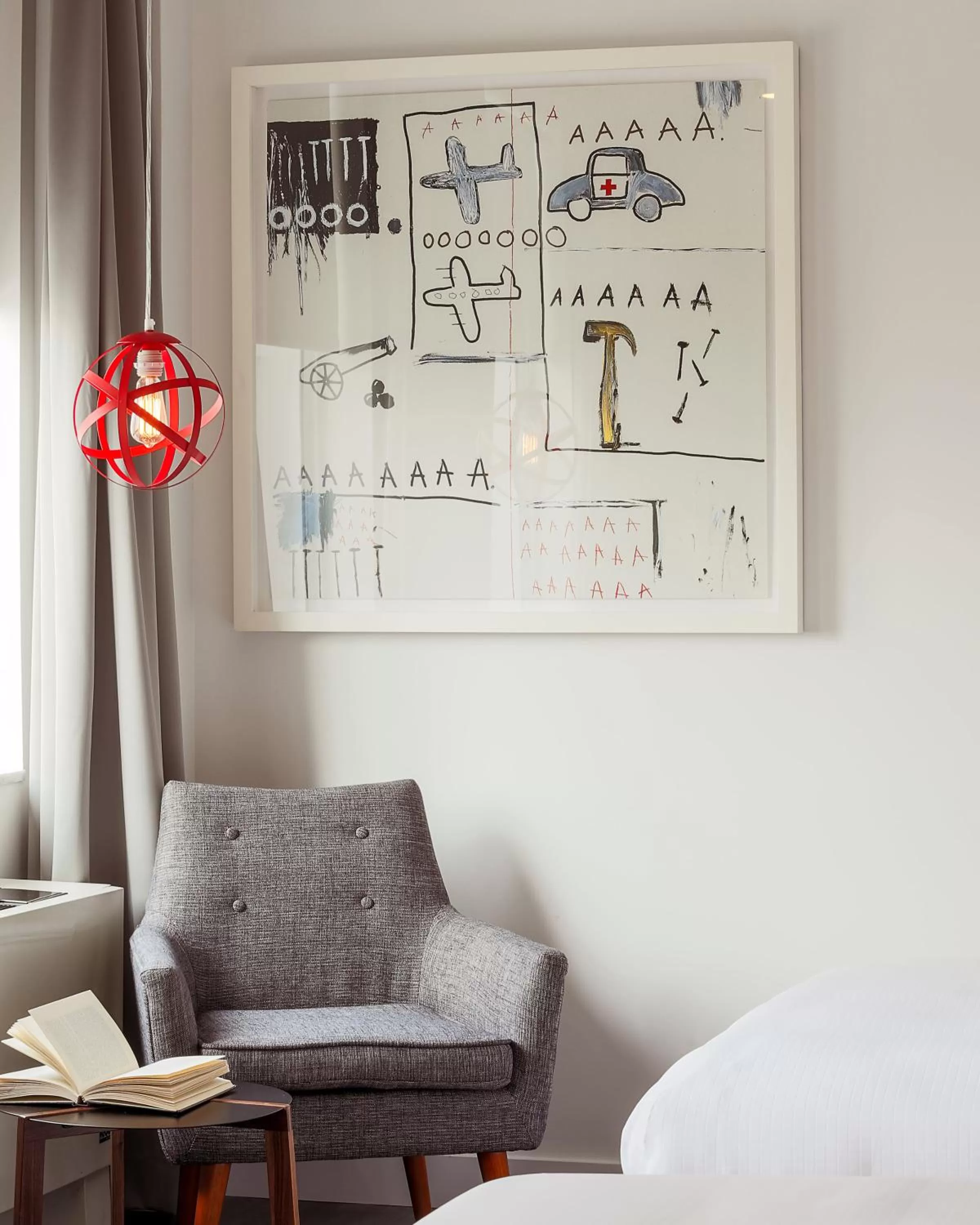 Decorative detail in NU Hotel