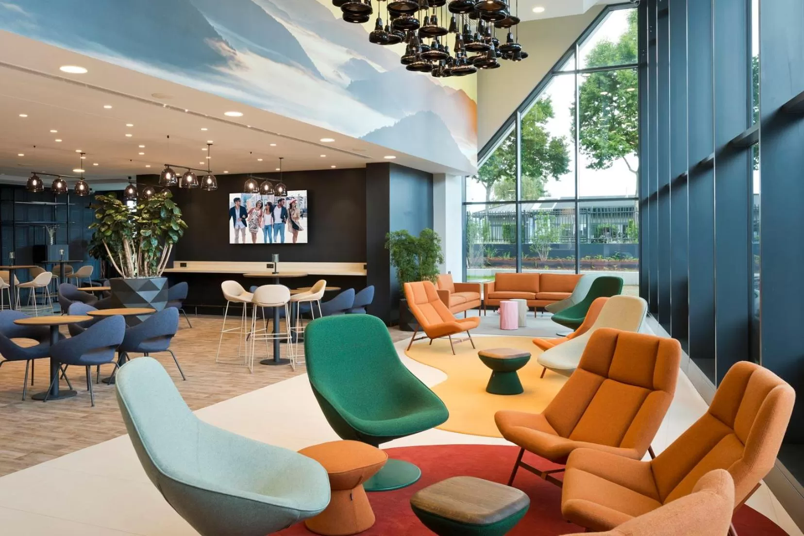 Lounge or bar in Citadines Eurometropole Strasbourg