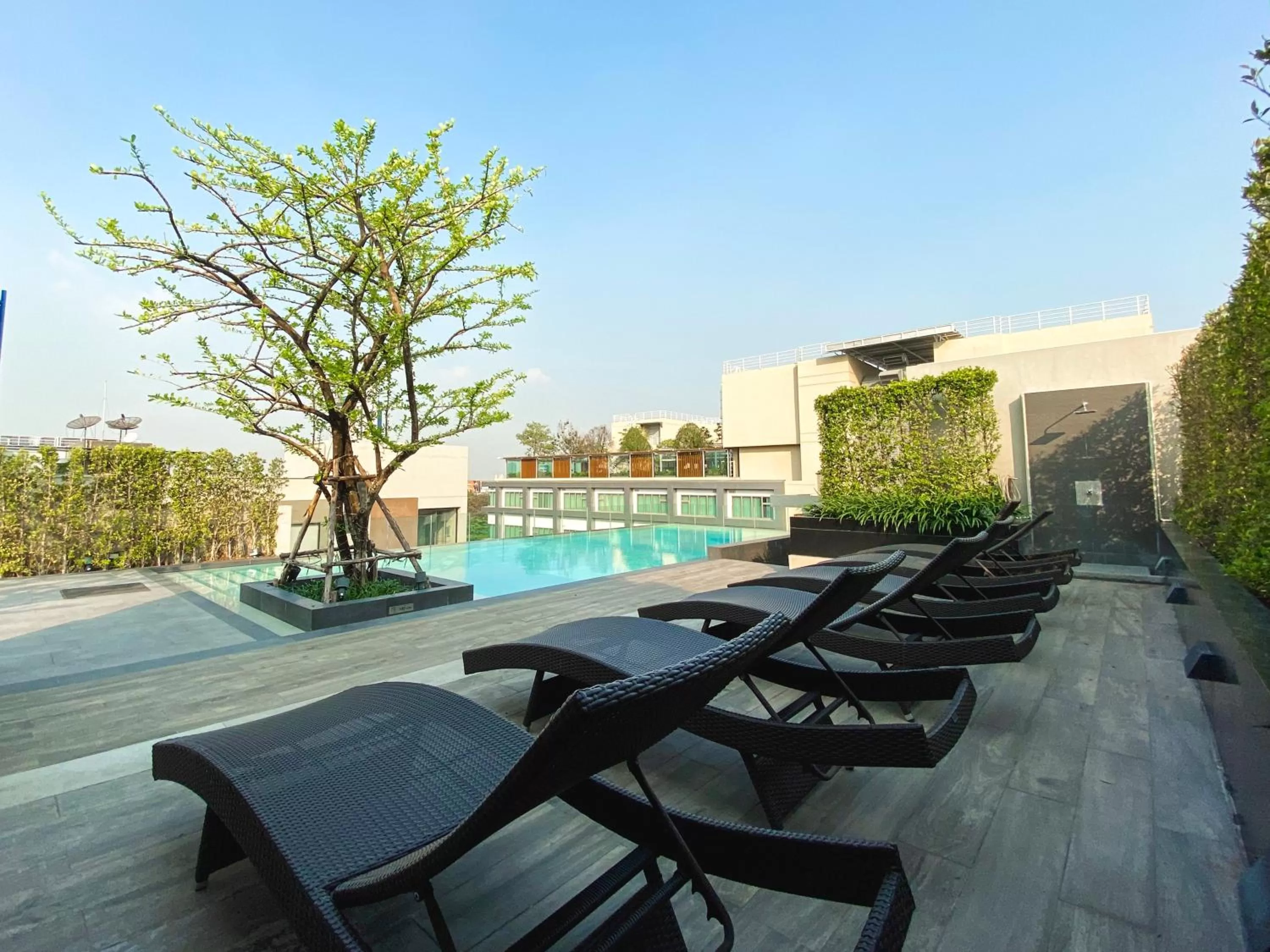 Property building in Alix Bangkok Hotel