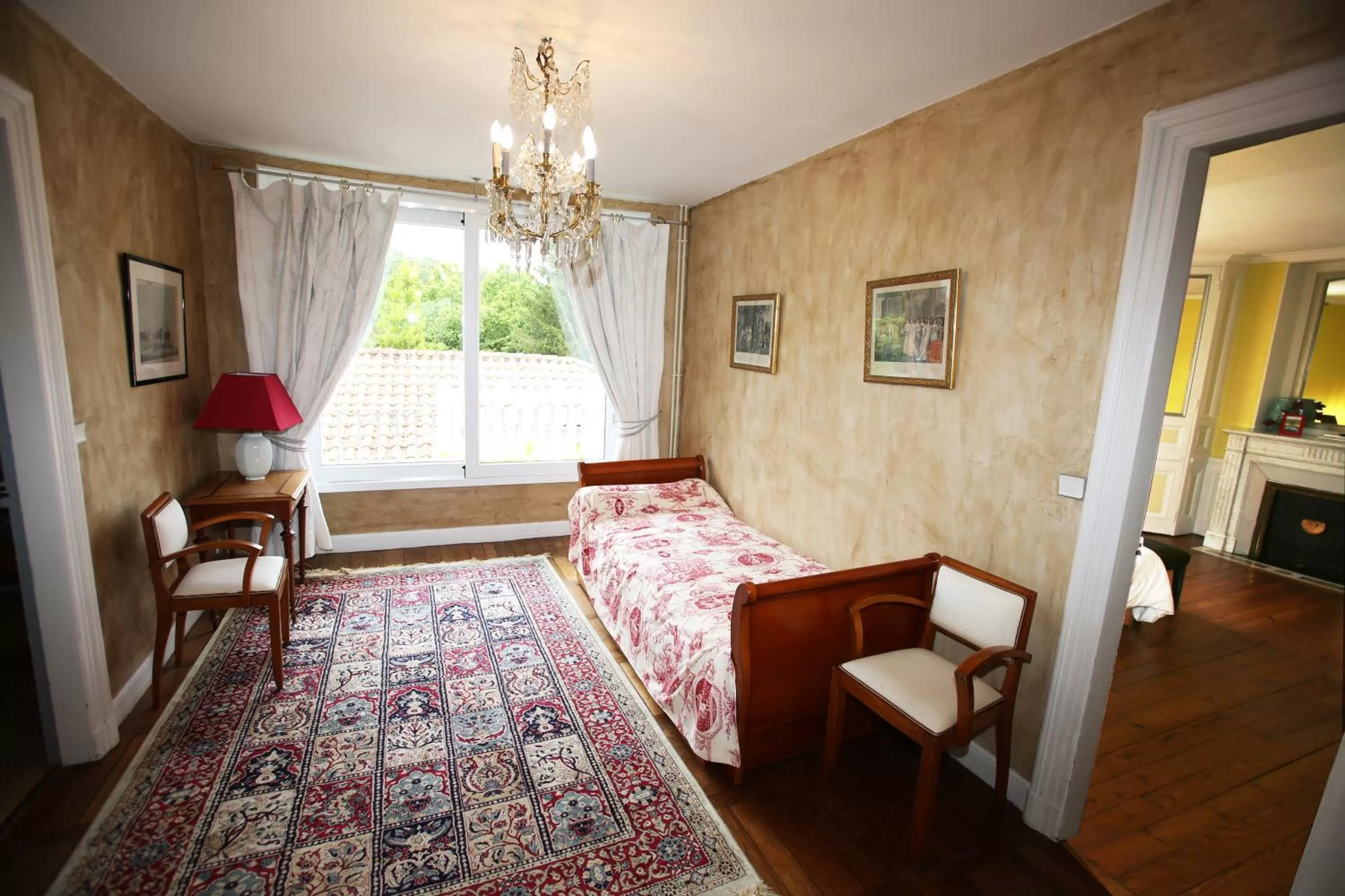 Bed in Chambres d'Hôtes Le Mas