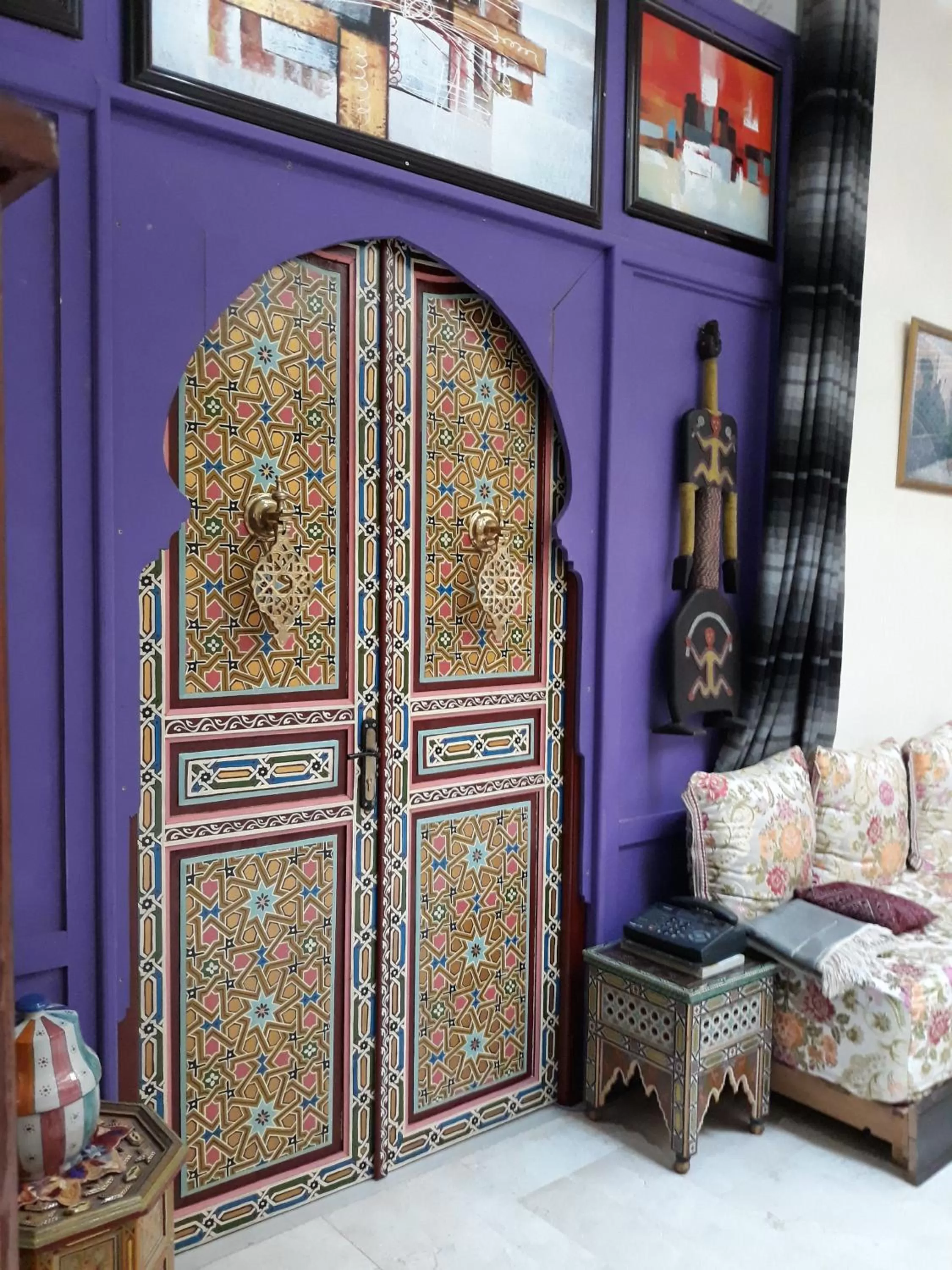 Seating Area in Riad Passiflora