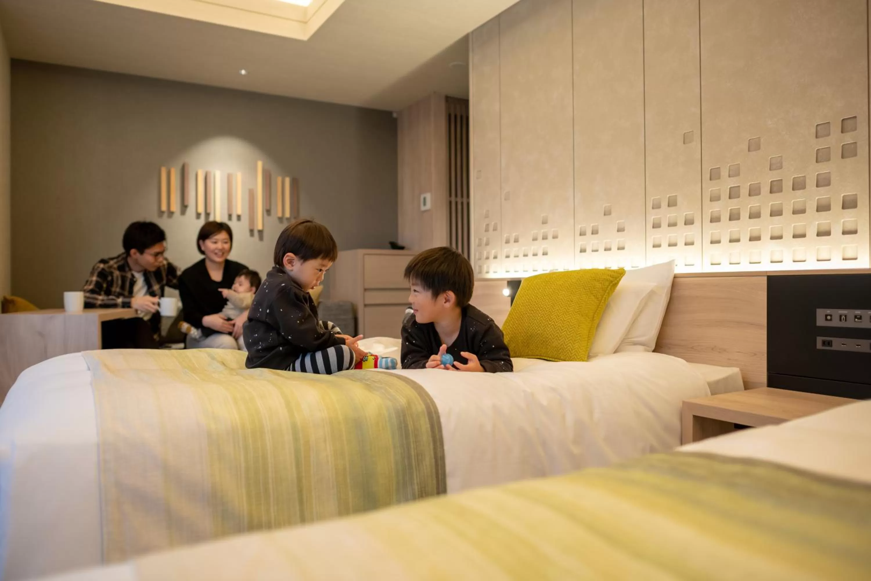 Bed in Hotel Metropolitan Yamagata