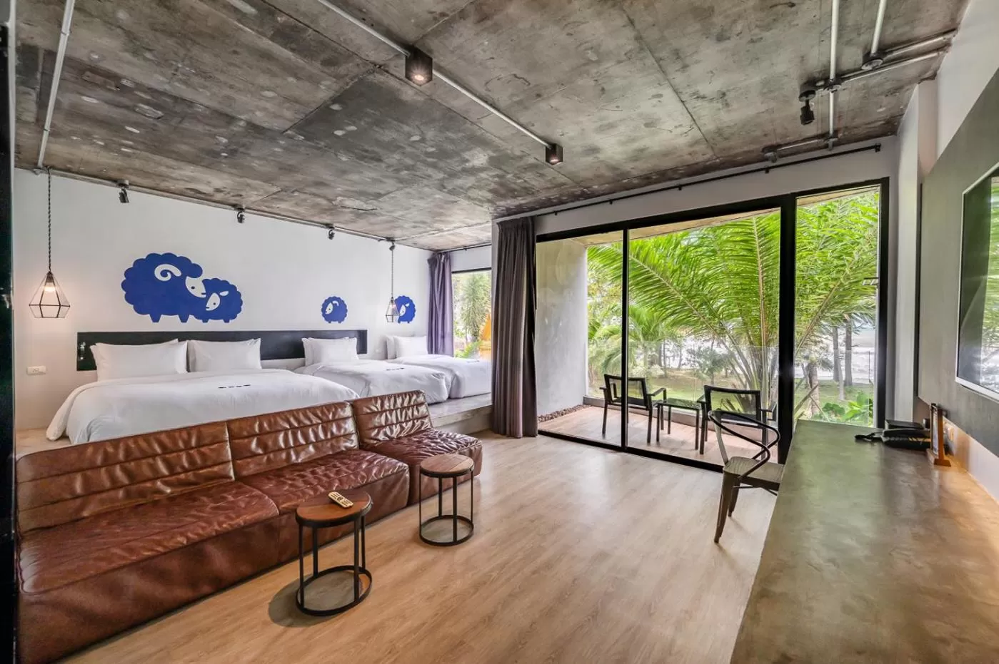 View (from property/room), Bed in Kokotel Khao Lak Lighthouse