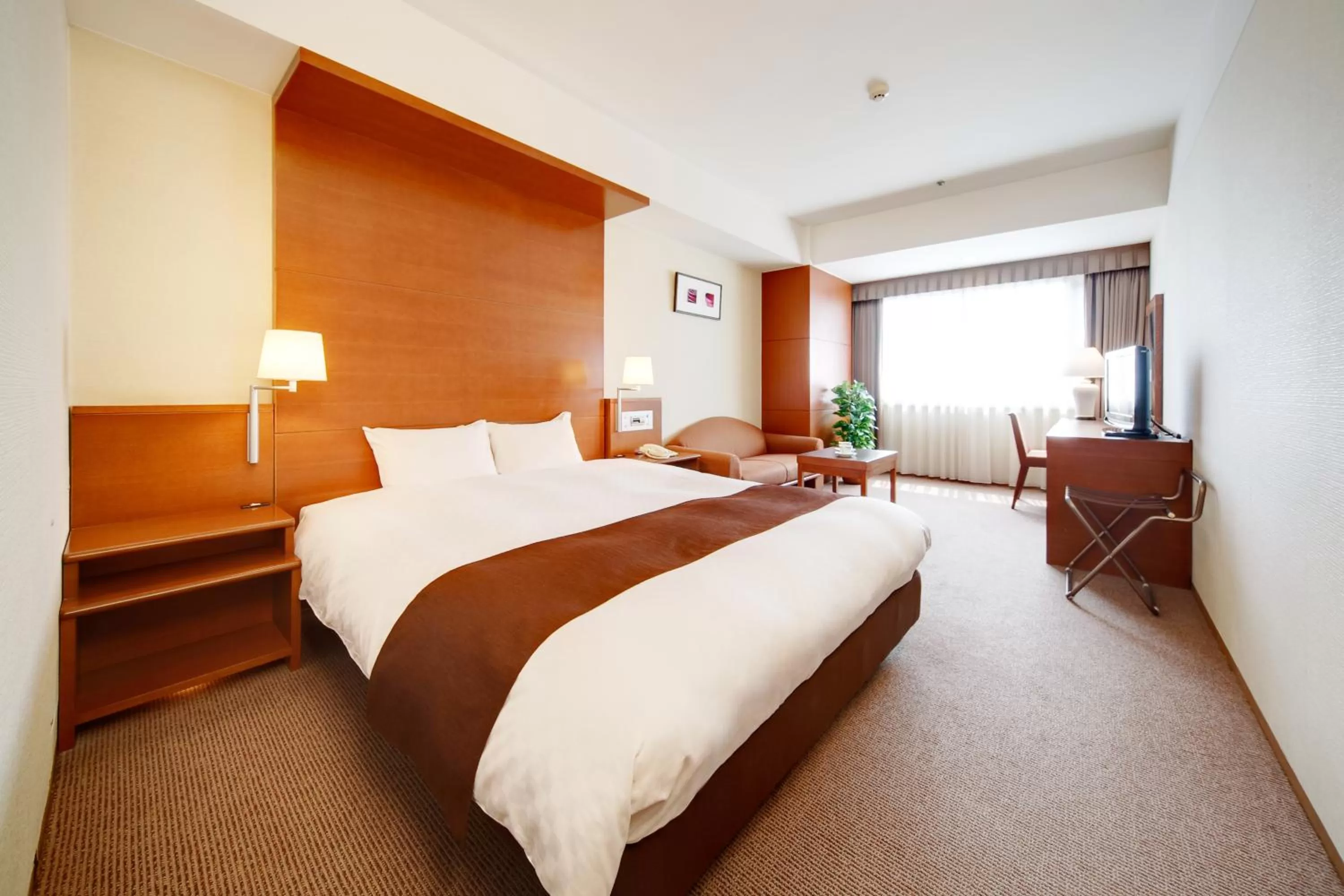 Photo of the whole room, Bed in Meitetsu Grand Hotel