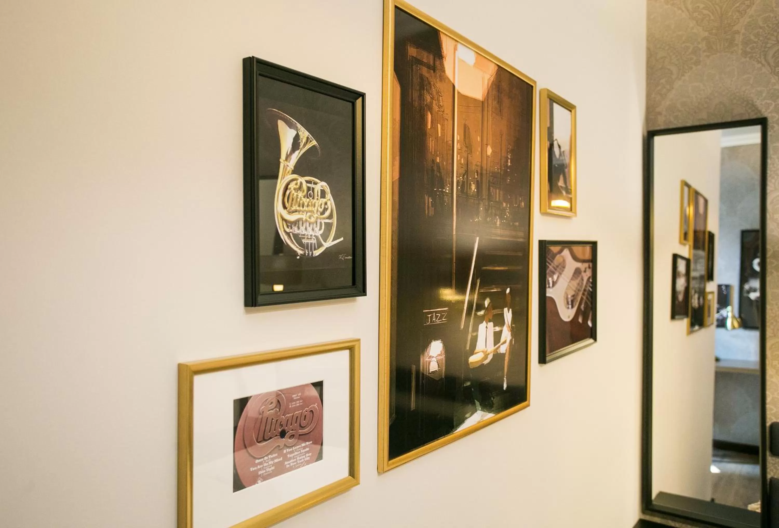 Communal lounge/ TV room in Chicago Vendégház