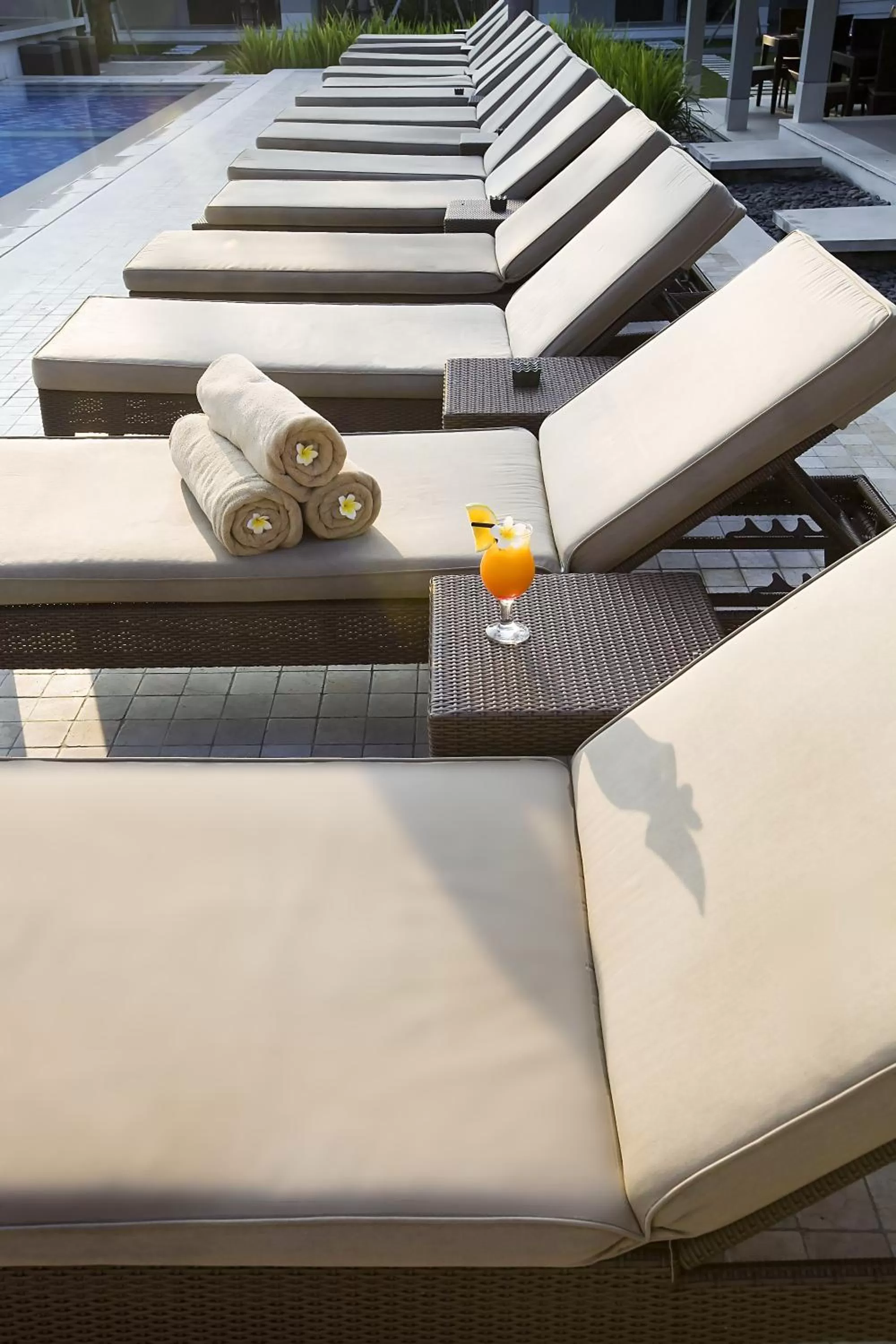 Decorative detail in Dewi Sri Hotel