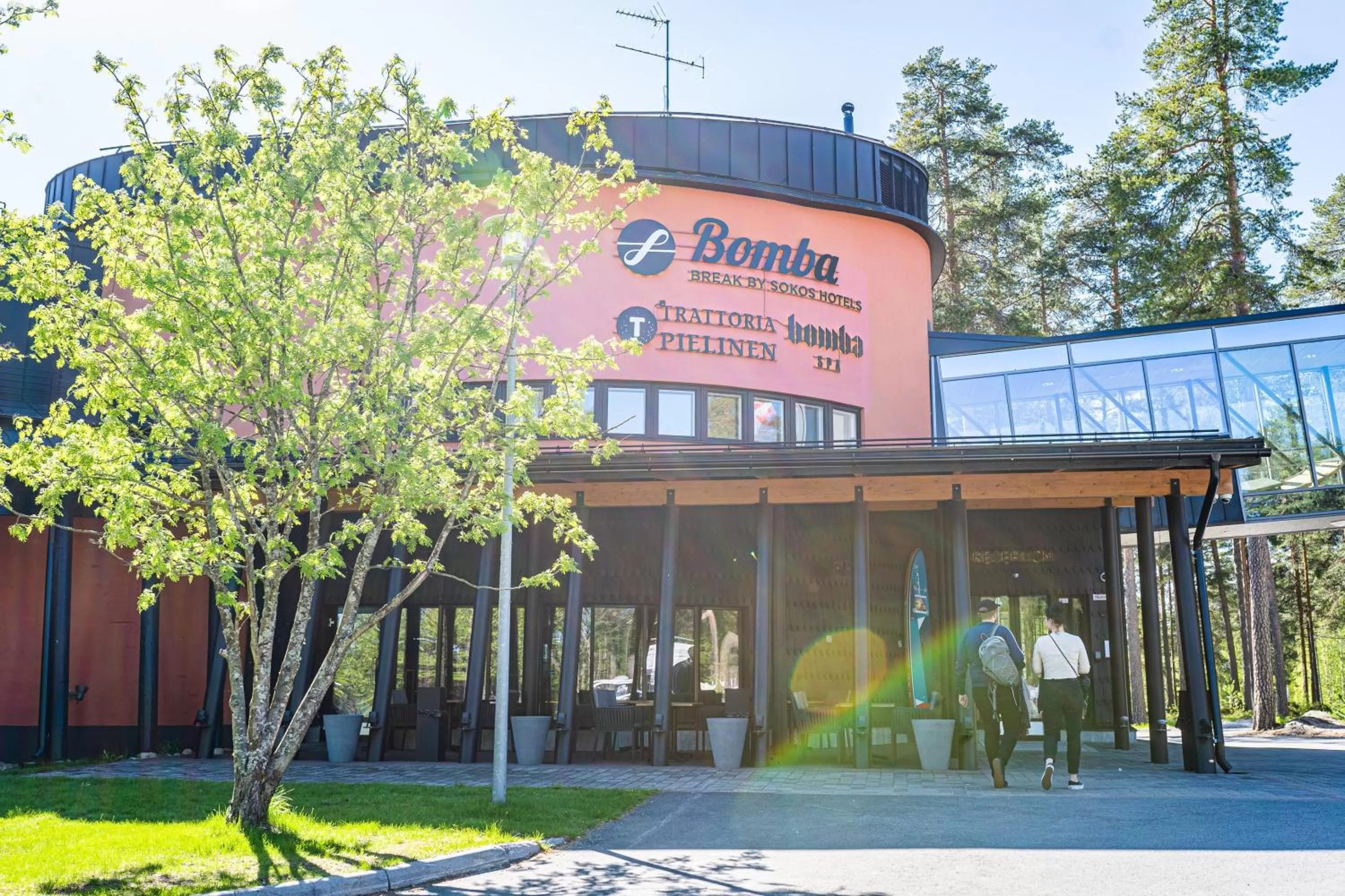 Property building in Break Sokos Hotel Bomba