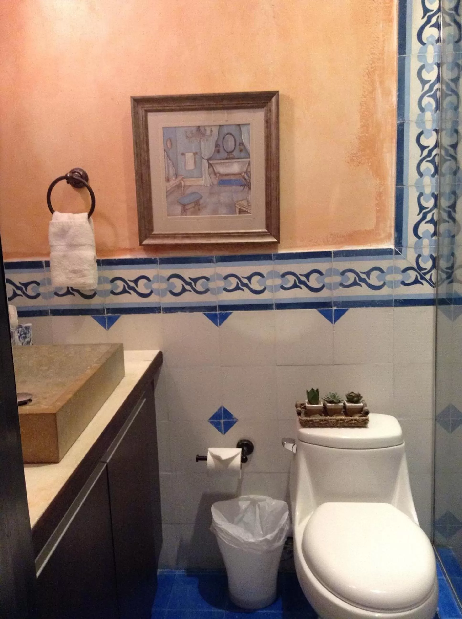 Bathroom in La Terraza de San Juan