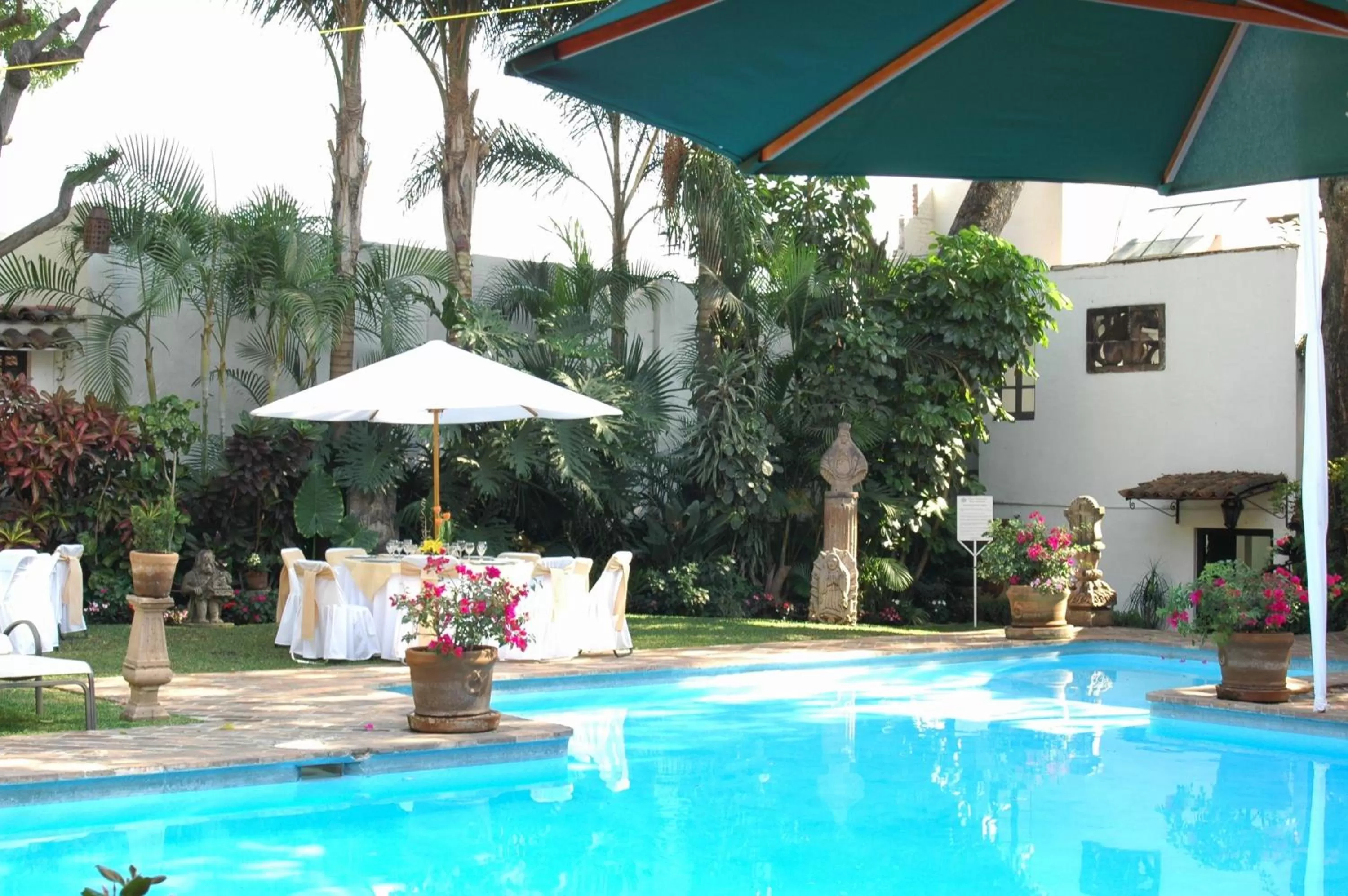 Swimming pool in Hotel Casa Colonial - Adults Only