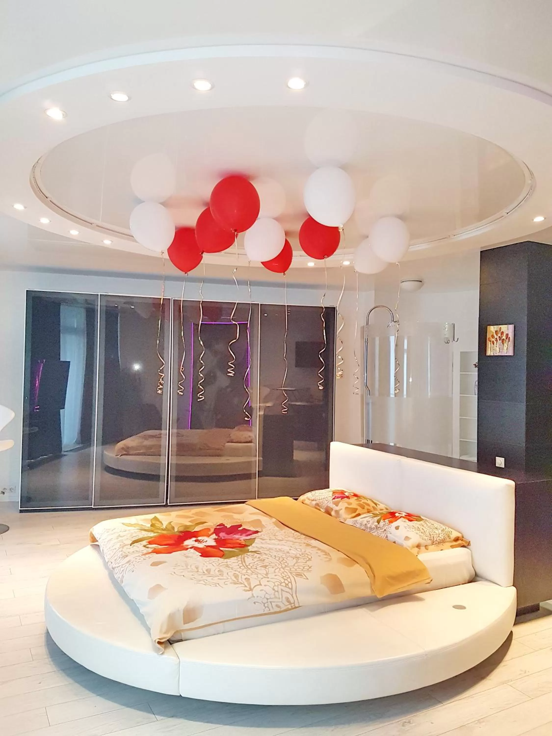 Bed in Most City Apart-Hotel