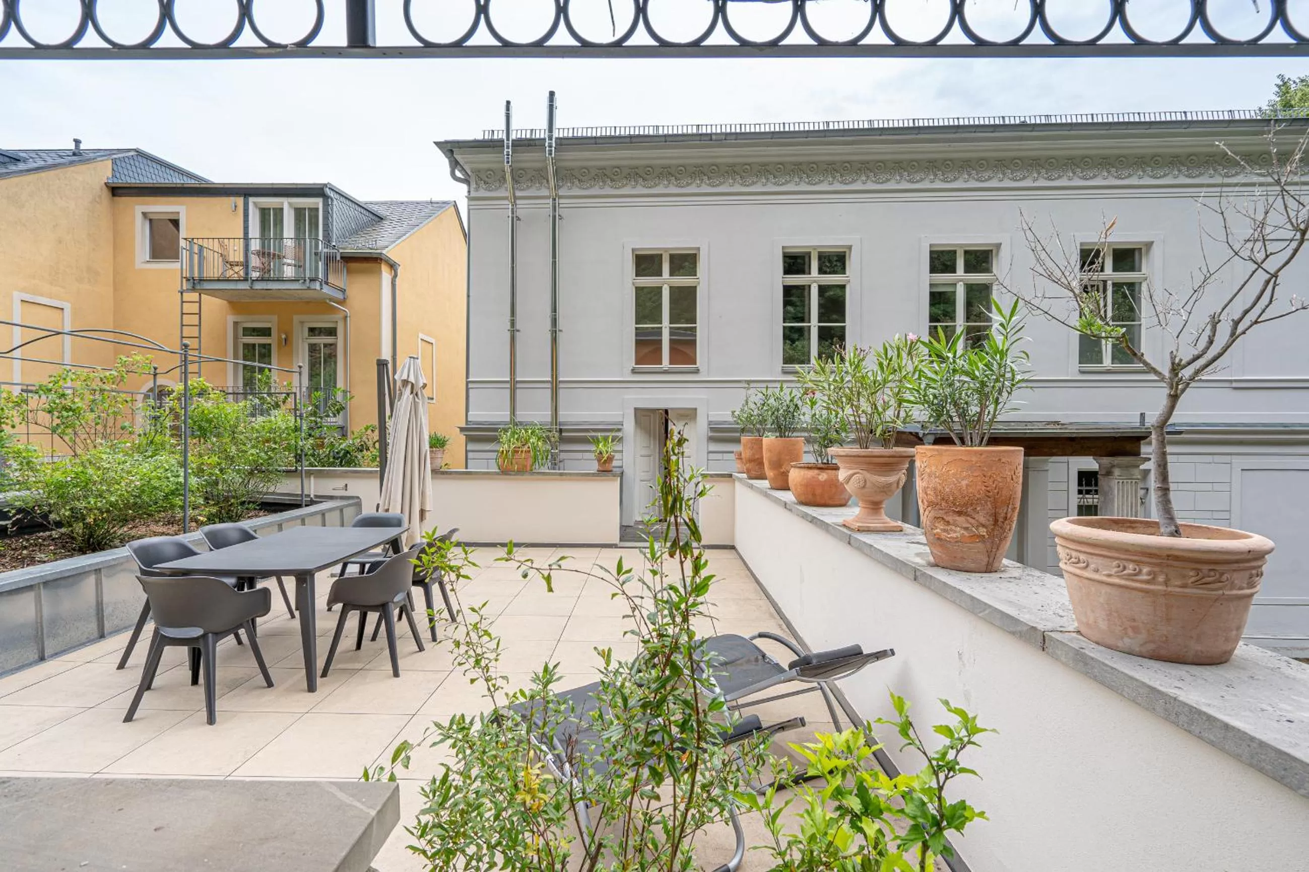 Patio, Property Building in Albergo-Toscana