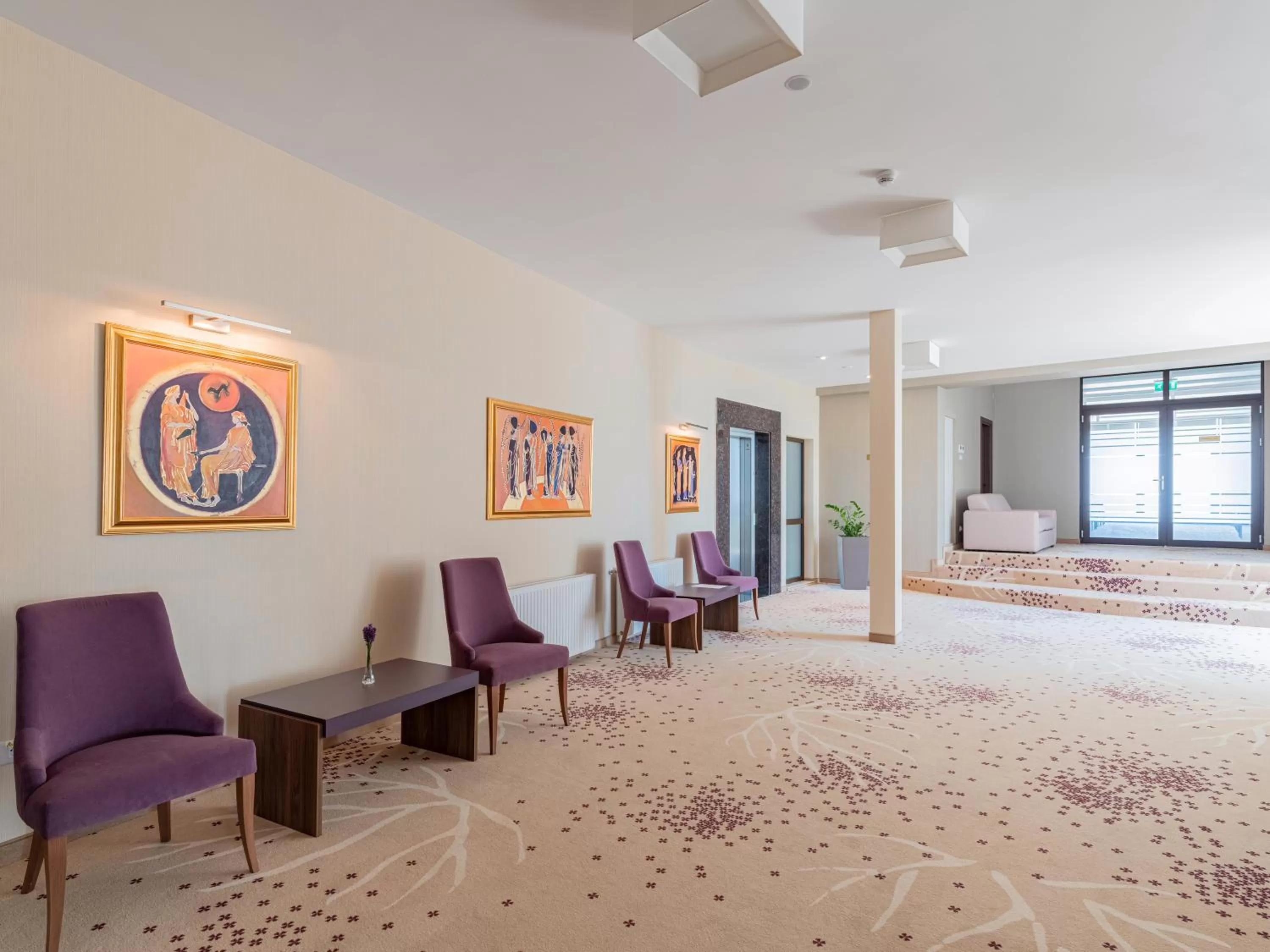 Seating area in New Belvedere