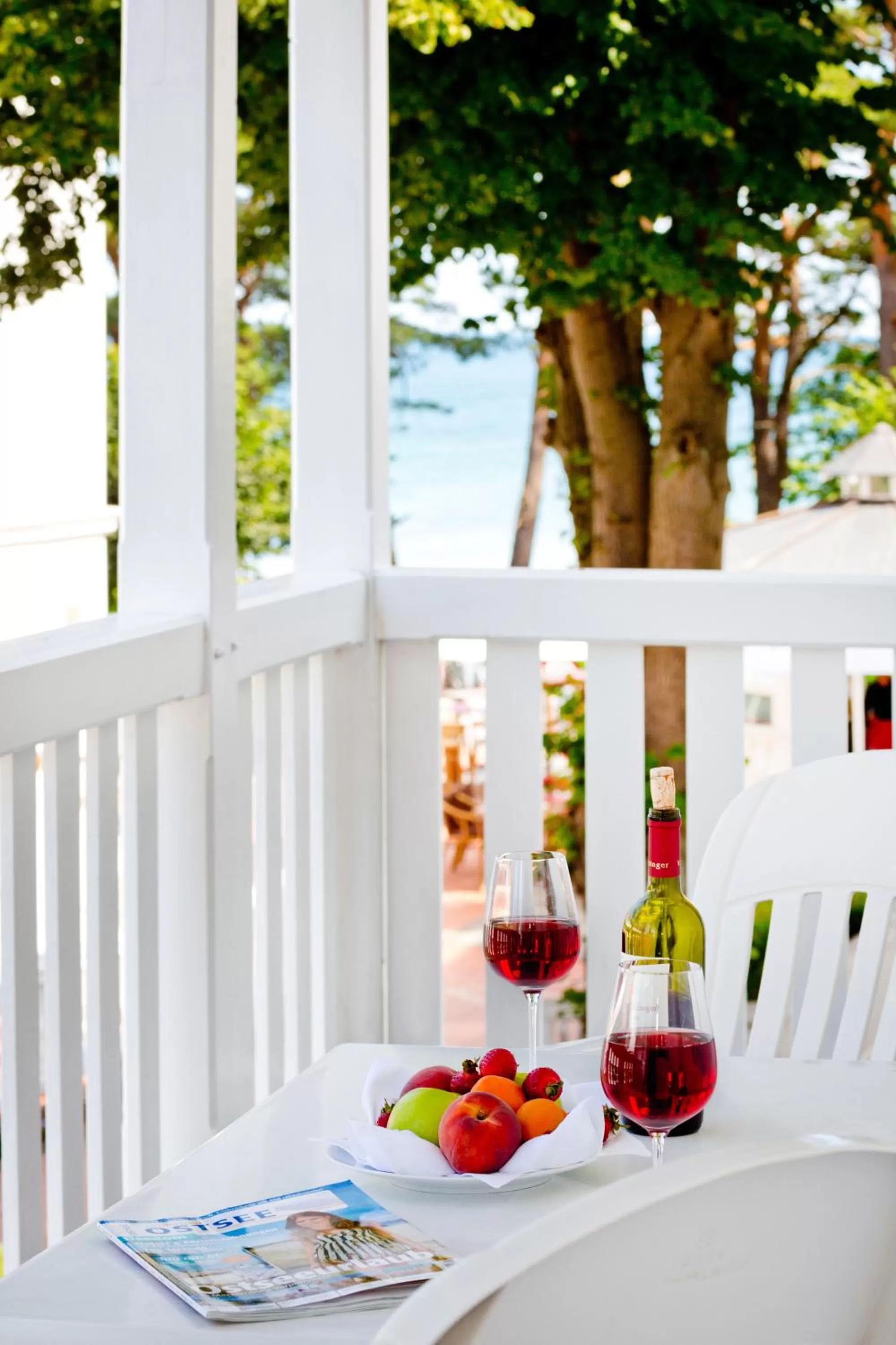 Balcony/Terrace in Strandhaus Belvedere