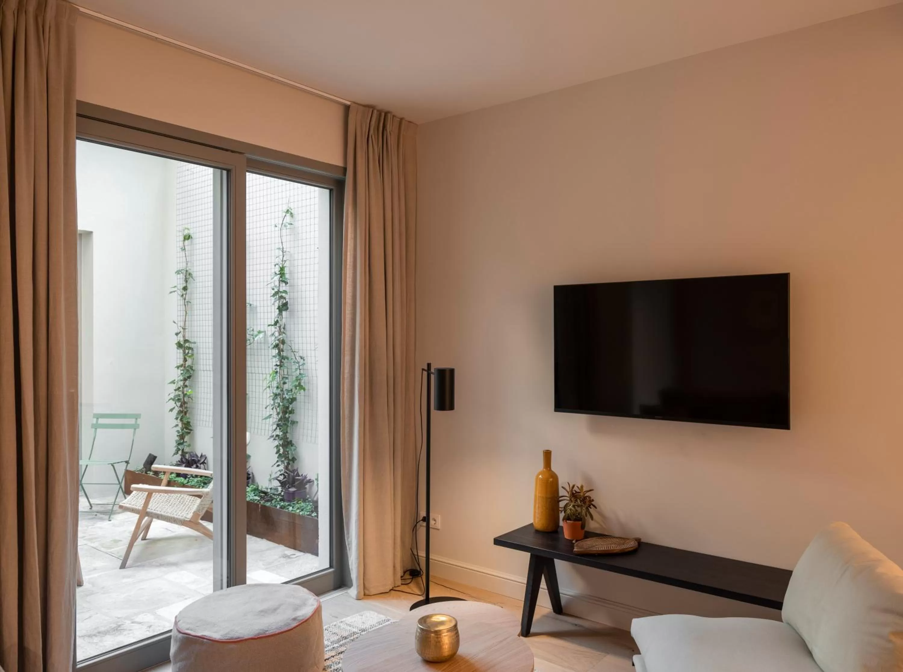 Living room in Can Verí Suites