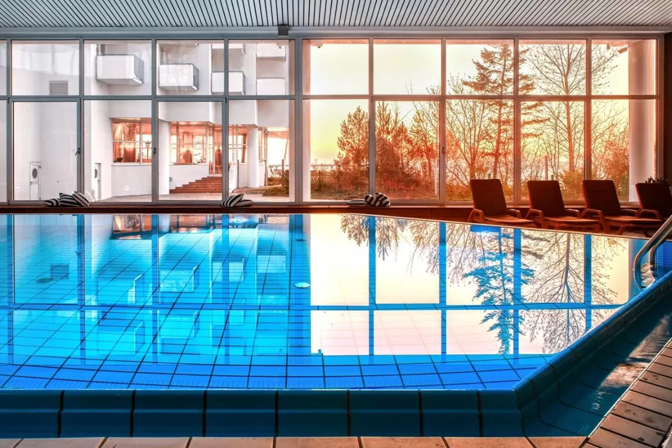 Pool view in Vienna House by Wyndham Amber Baltic Miedzyzdroje