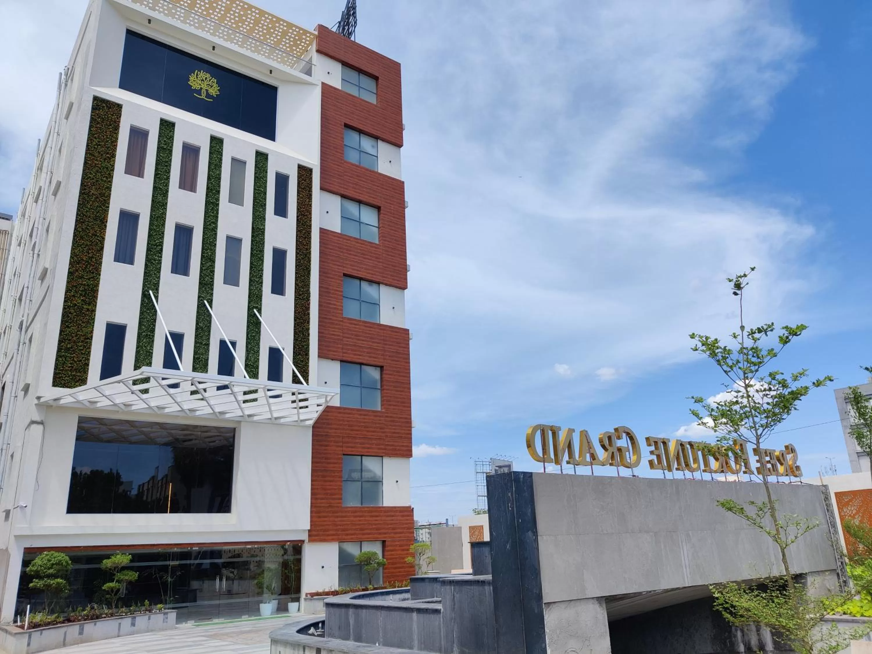Facade/entrance in Sree Fortune Grand, Tadepalli