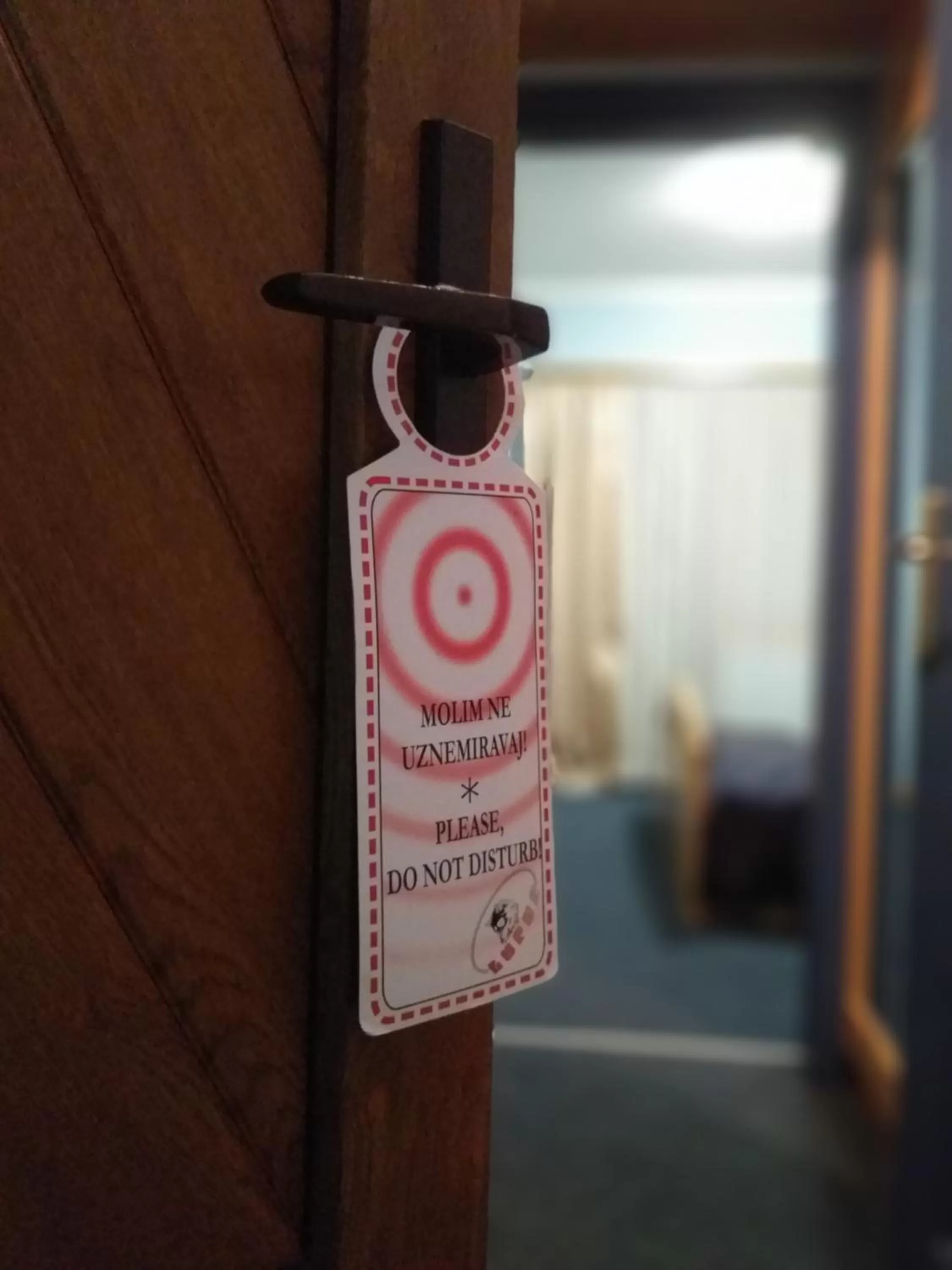 Text overlay in Garni Hotel Lupus