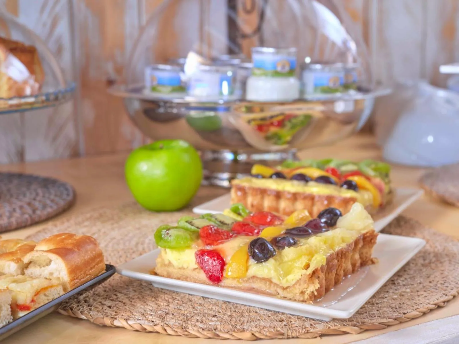 Continental breakfast in Dolce Vita Boutique Hotel