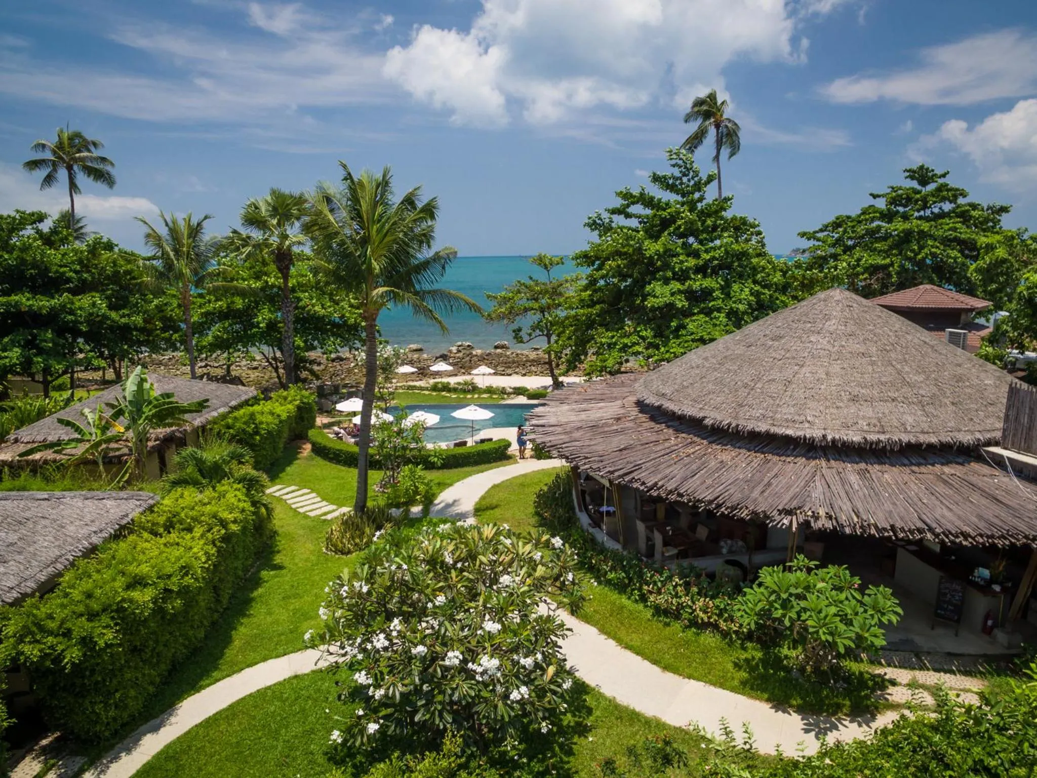 Bird's eye view in Sea Dance Resort