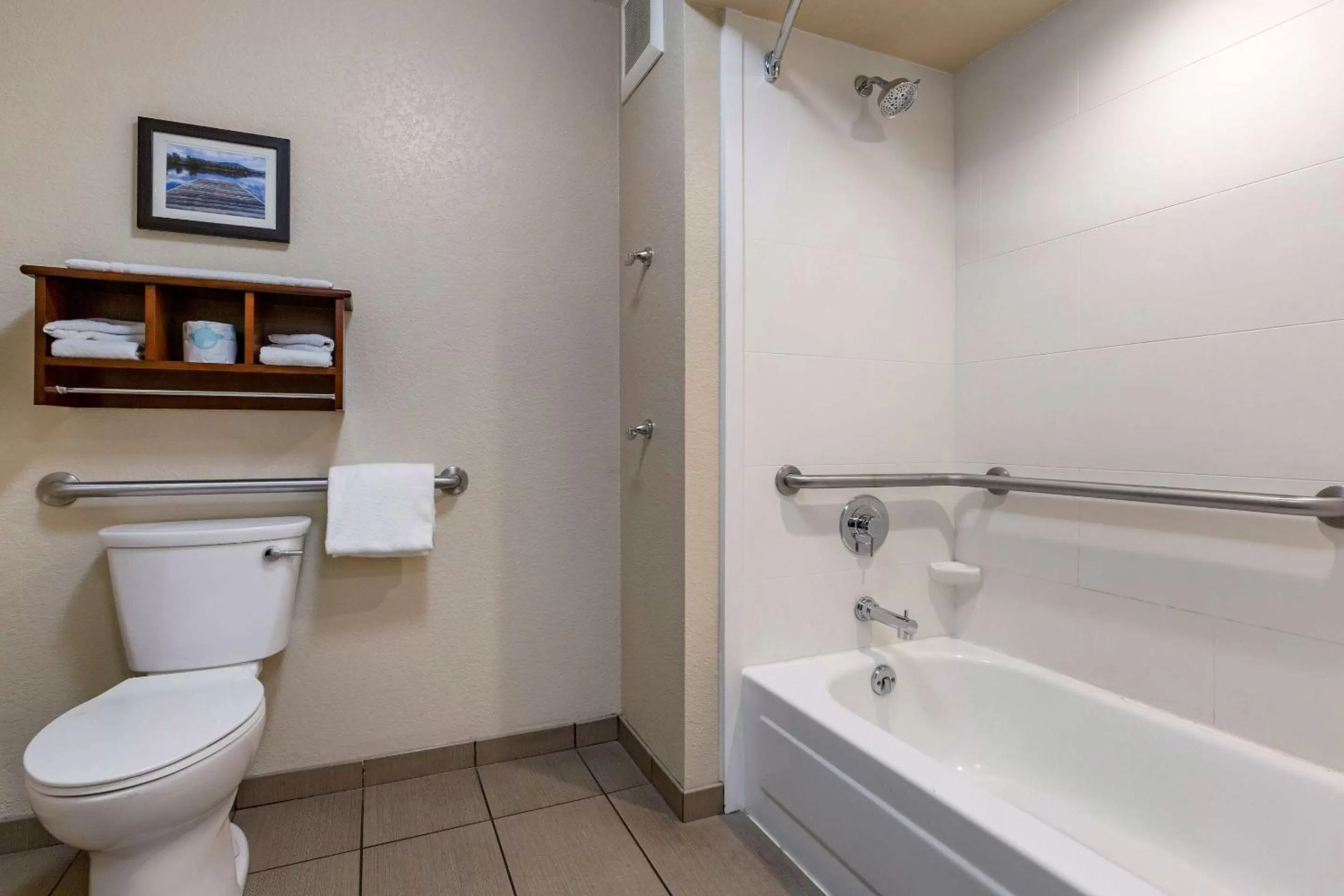 Shower in Comfort Inn & Suites Coeur d'Alene