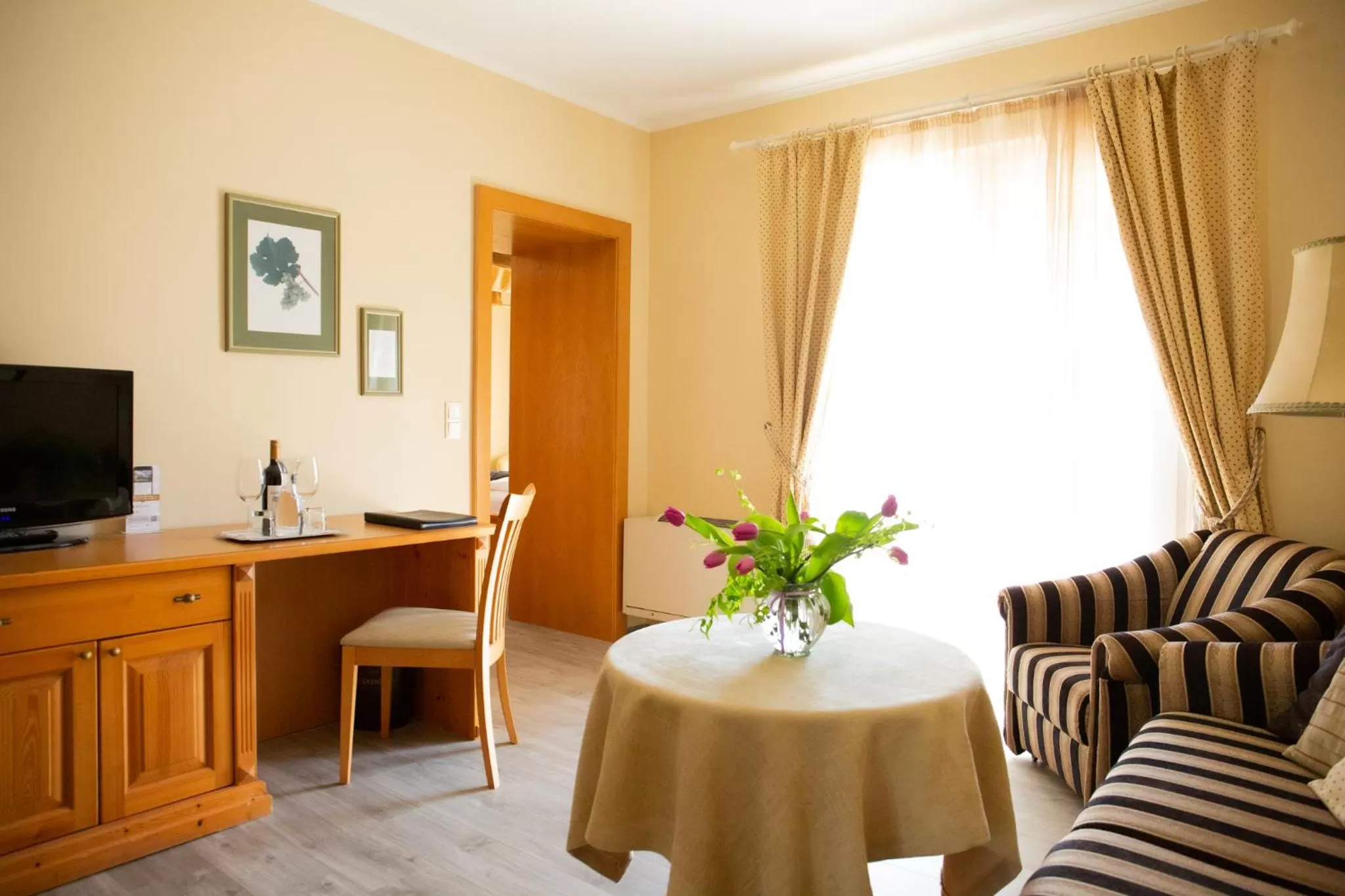 Living room in BIRKENHOF GOLS - B & B - Wohlfühl Hotel mit Wochenend-Restaurant