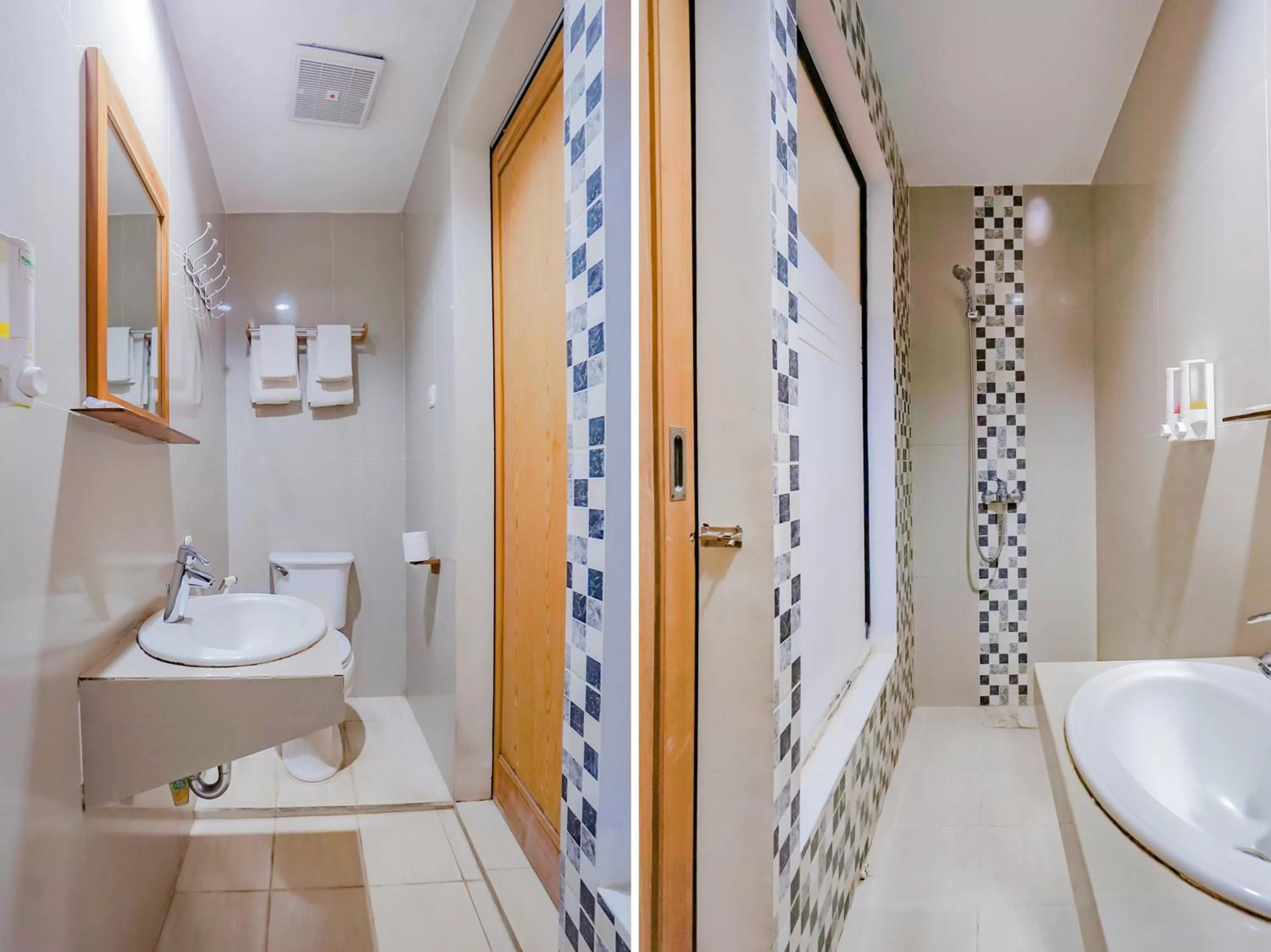 Bathroom in SUPER OYO 90319 Angler Guest House Malang