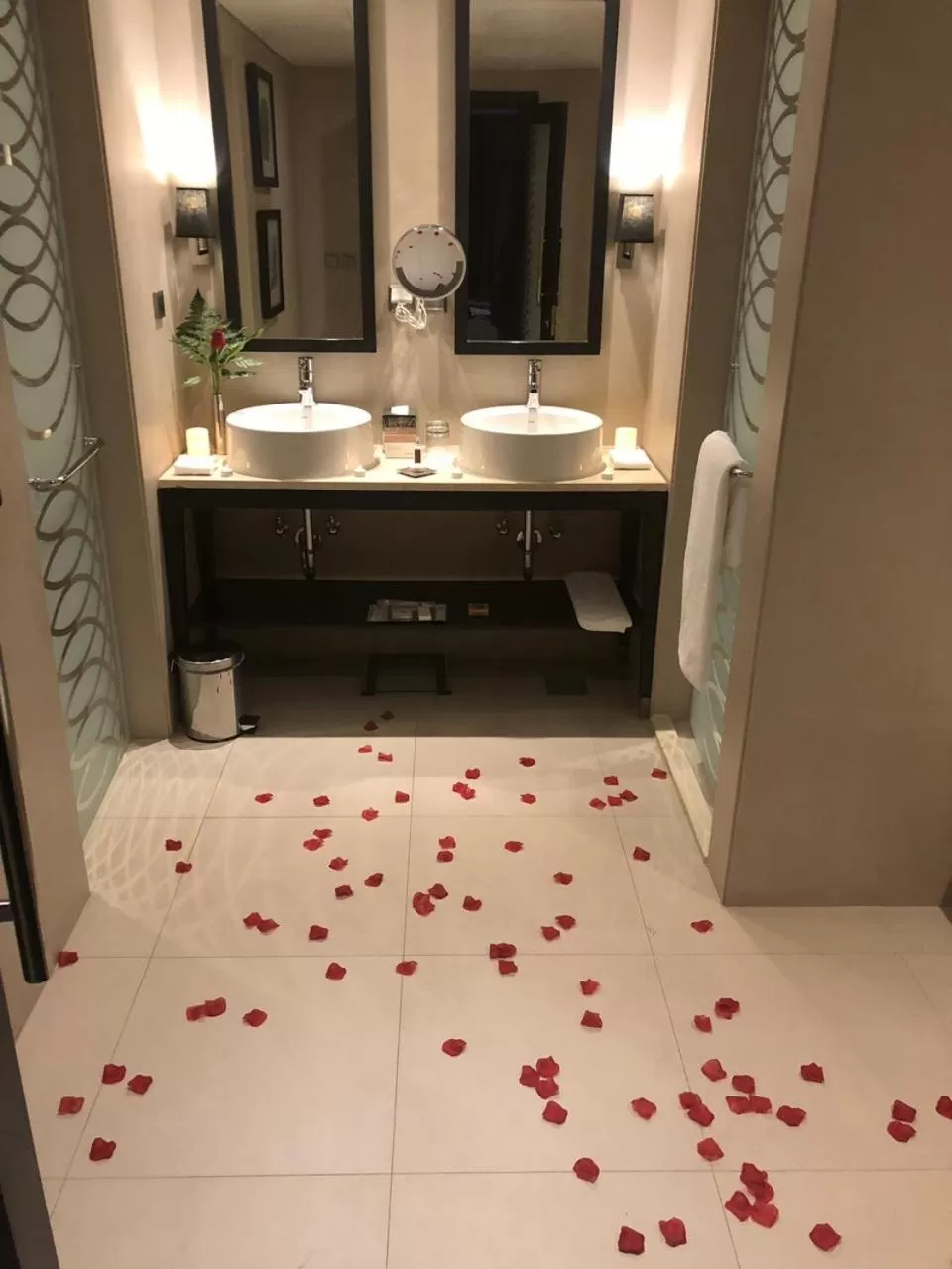 Bathroom in Voco - Riyadh by IHG