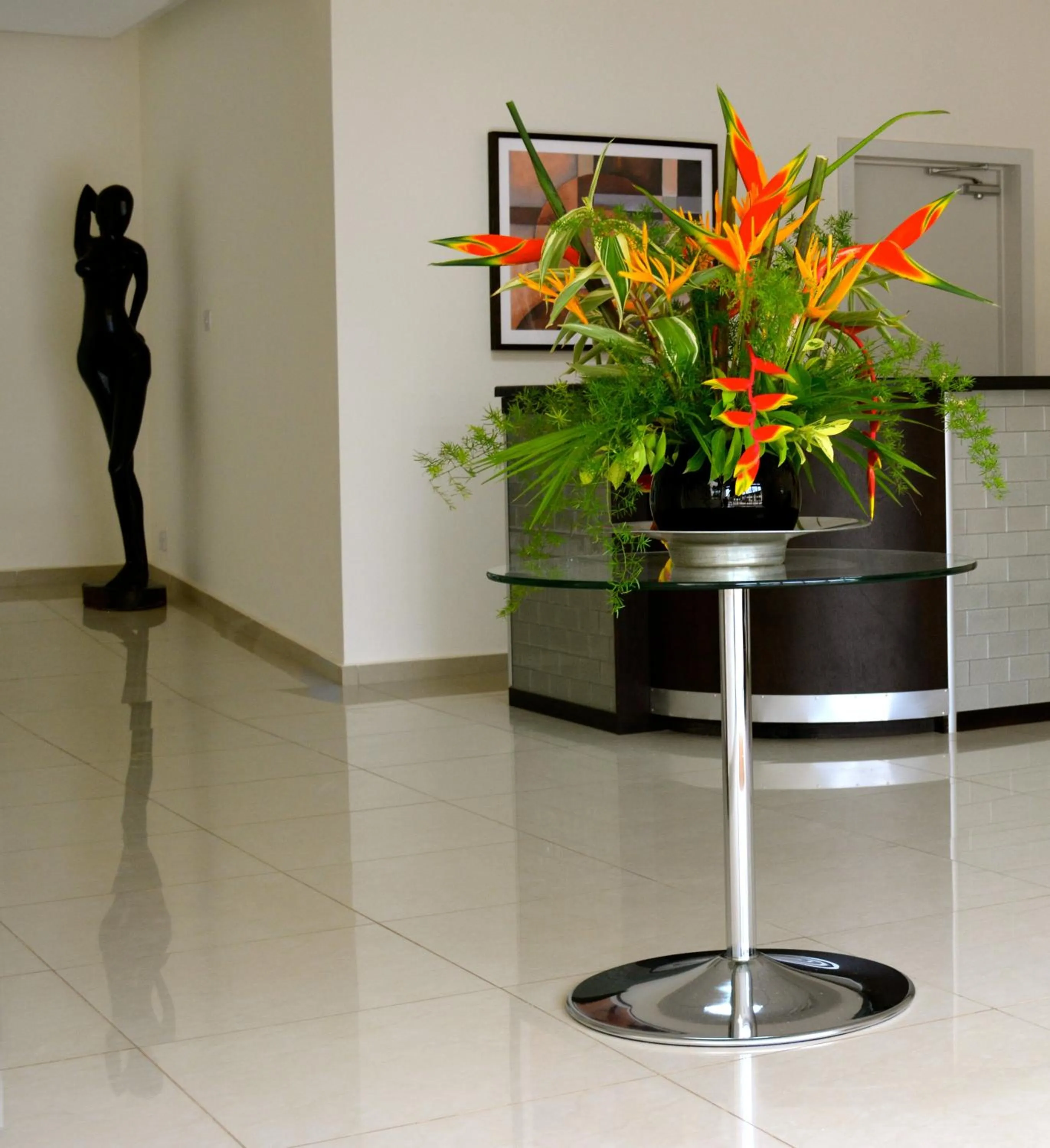 Lobby or reception in New Brookfields Hotel