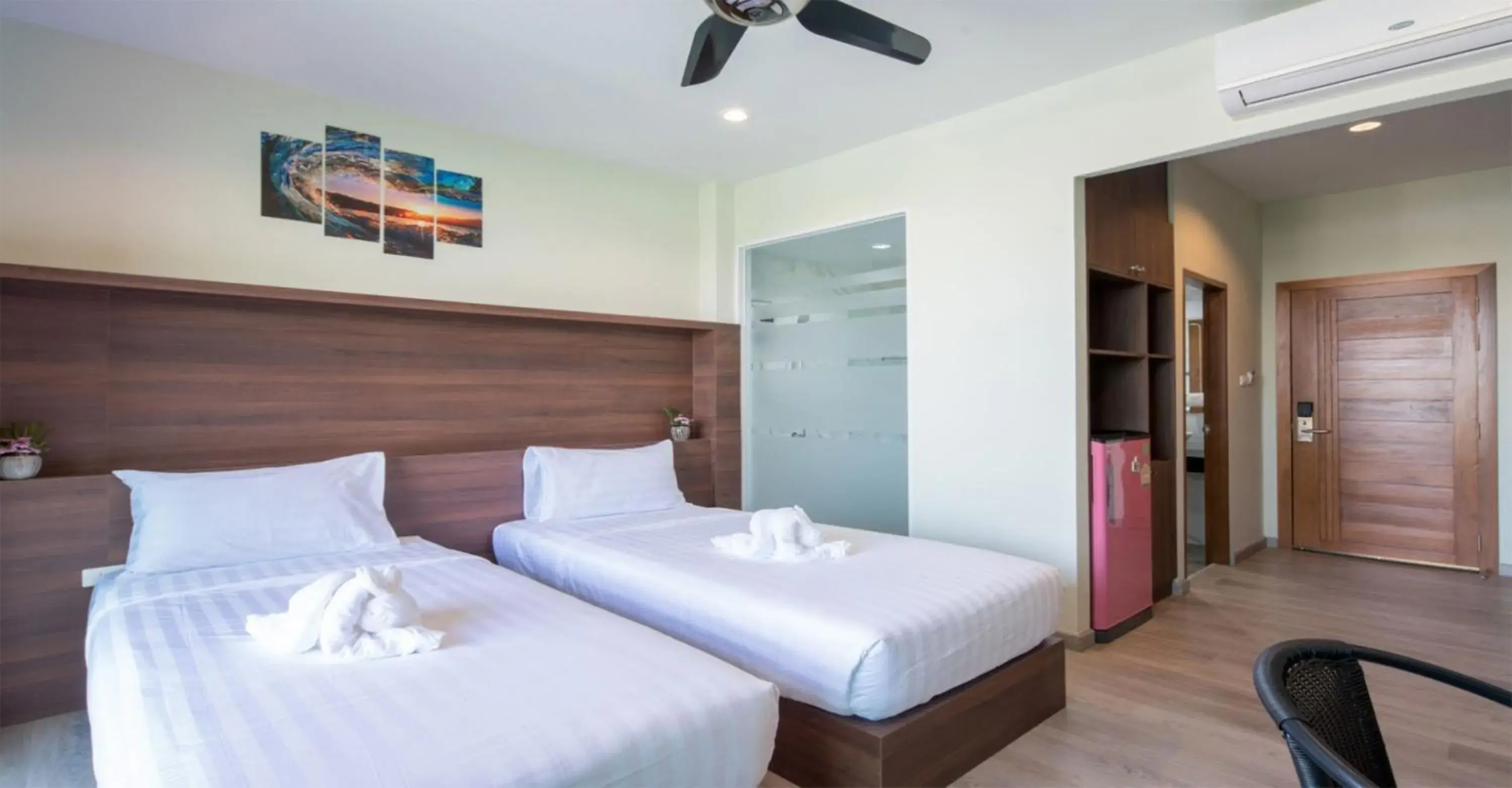 Twin Room with Pool View in Peace Blue Naiharn Naturist Resort Phuket SHA Extra Plus Twin Room with Pool View in Peace Blue Naiharn Naturist Resort Phuket SHA Extra Plus