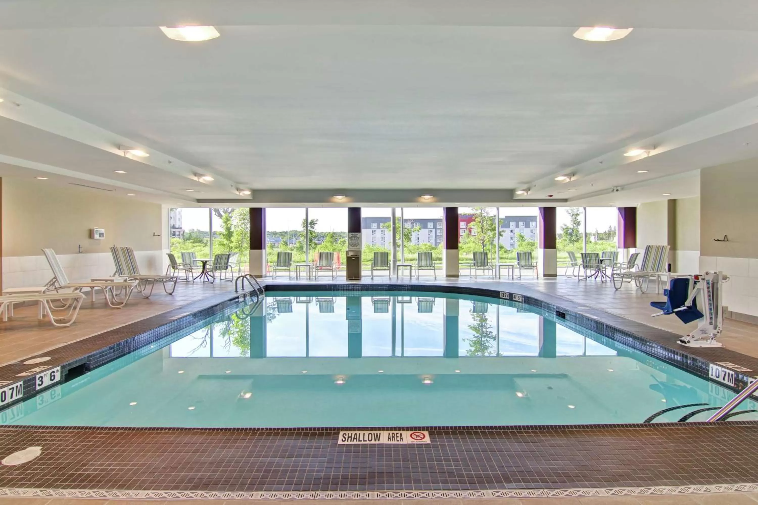 Pool view in Homewood Suites By Hilton Ottawa Kanata