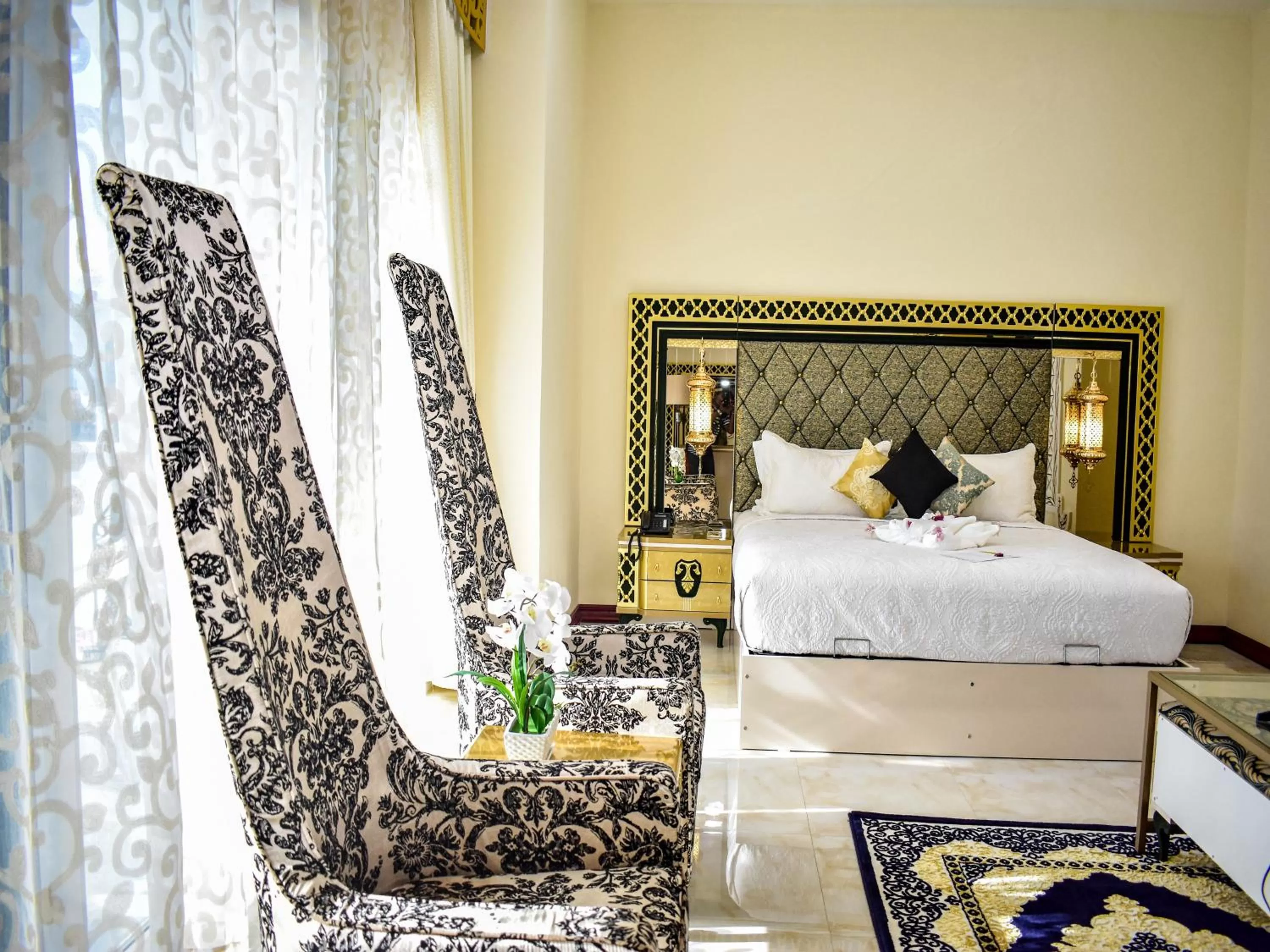 View (from property/room), Bed in Madinat Al Bahr Business & Spa Hotel