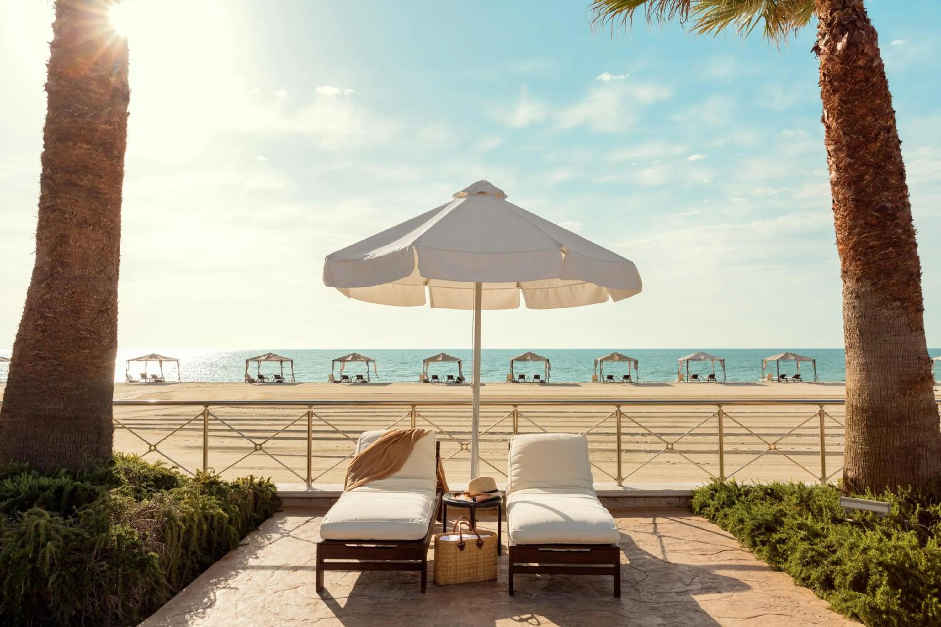 Patio in Mediterranean Village Hotel & Spa