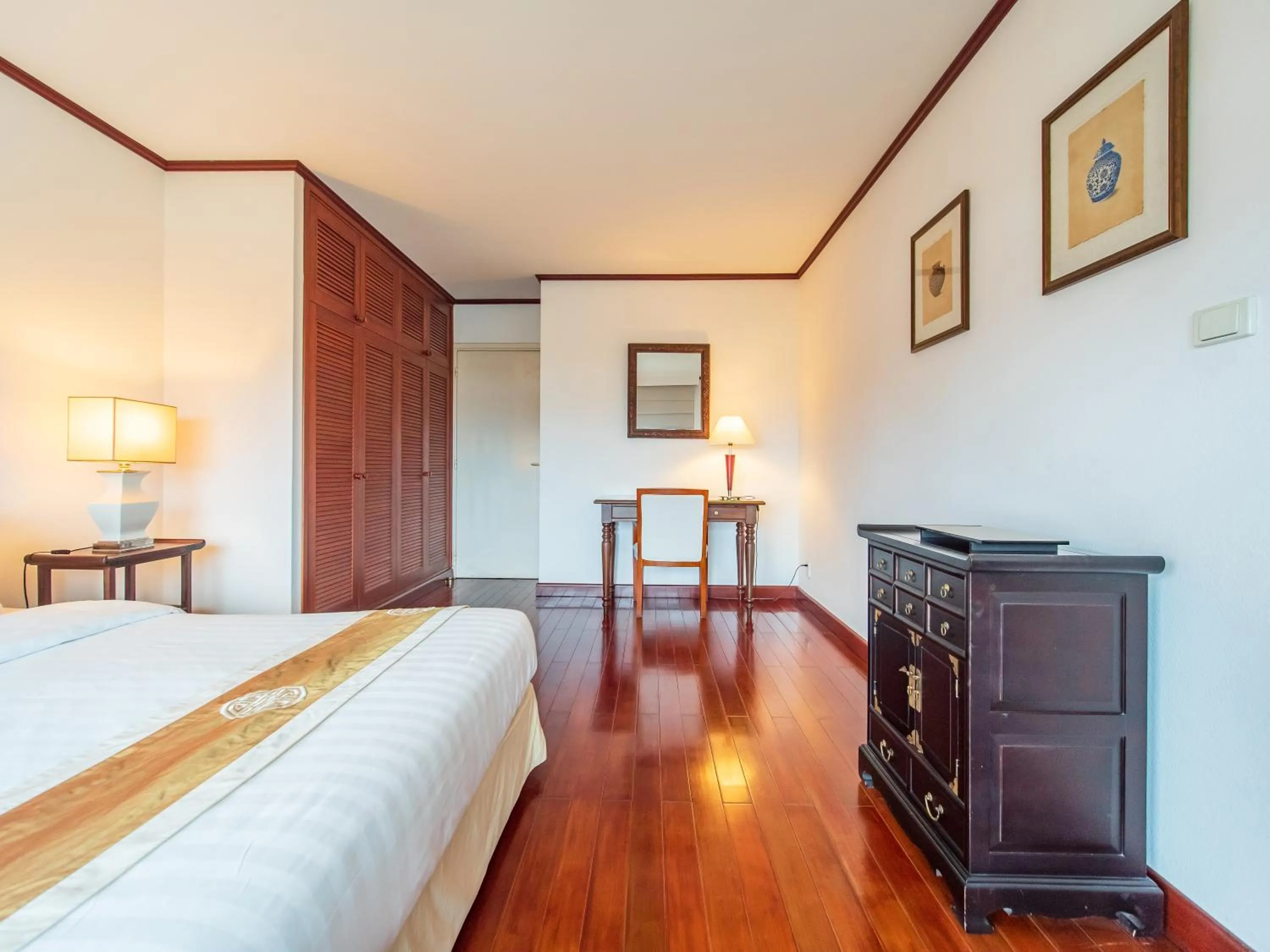 Bedroom, Bed in Saigon Domaine Luxury Residences