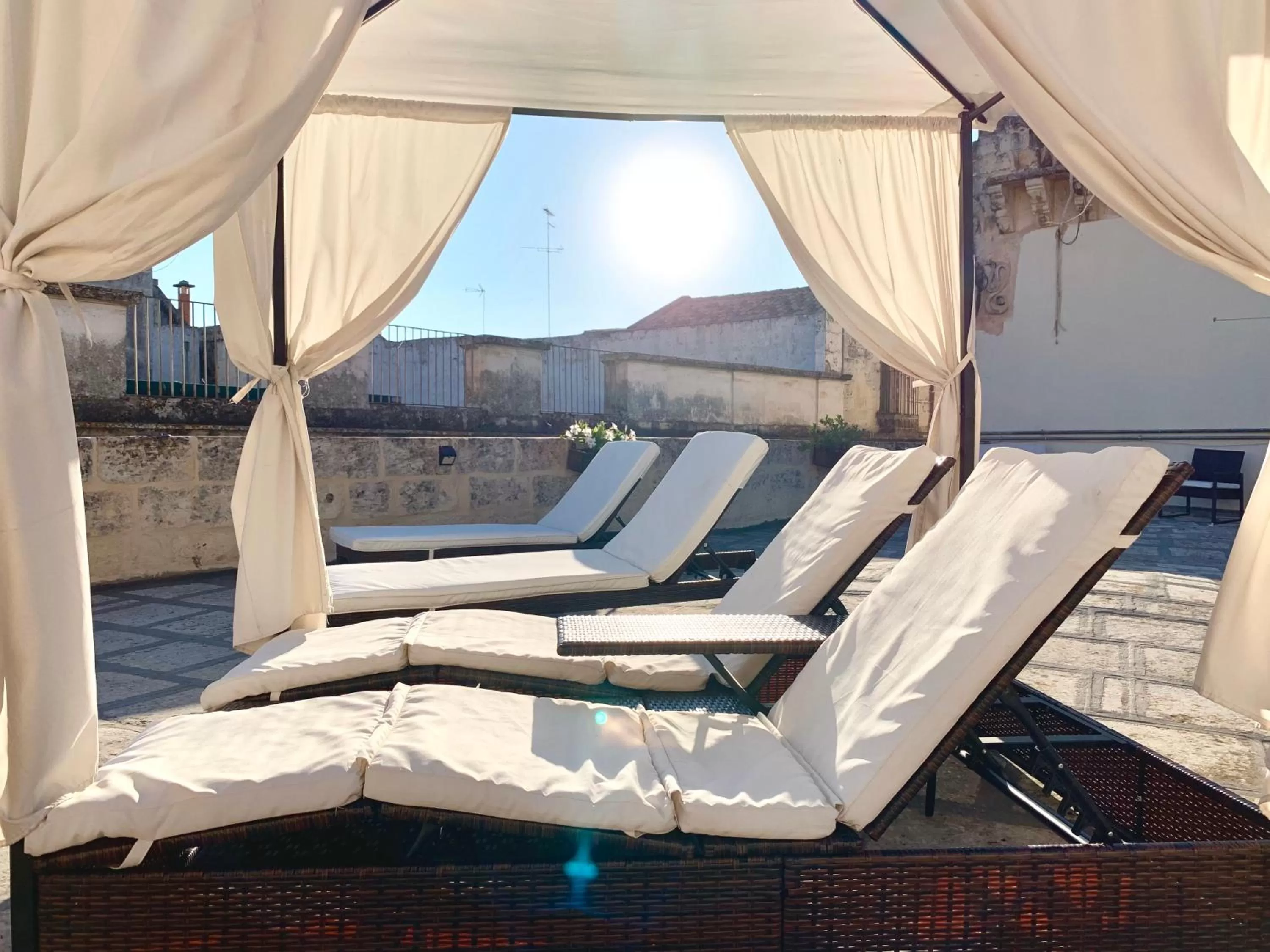 Solarium in Dimora San Biagio Suites&Apartment