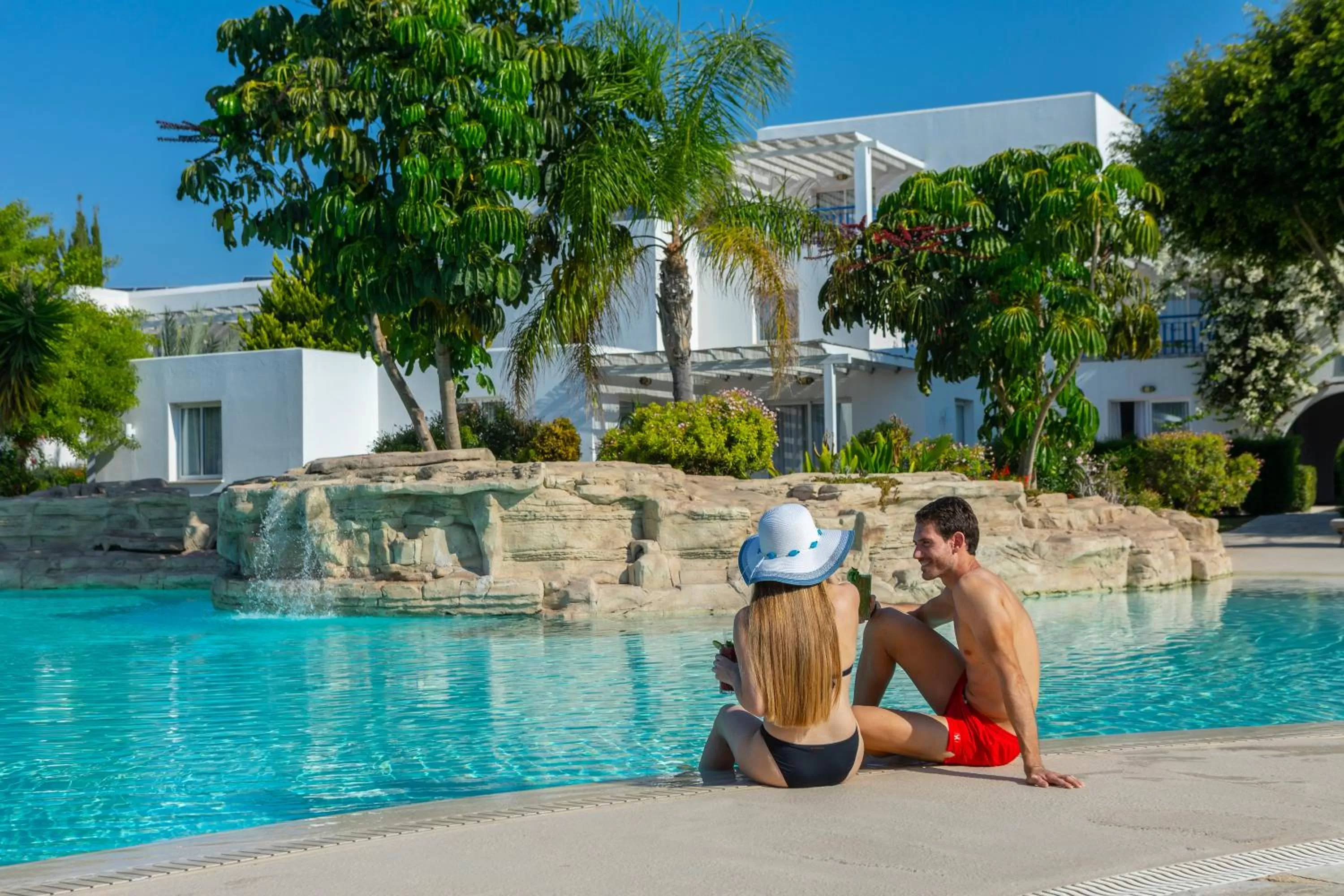 Swimming pool in Aliathon Aegean