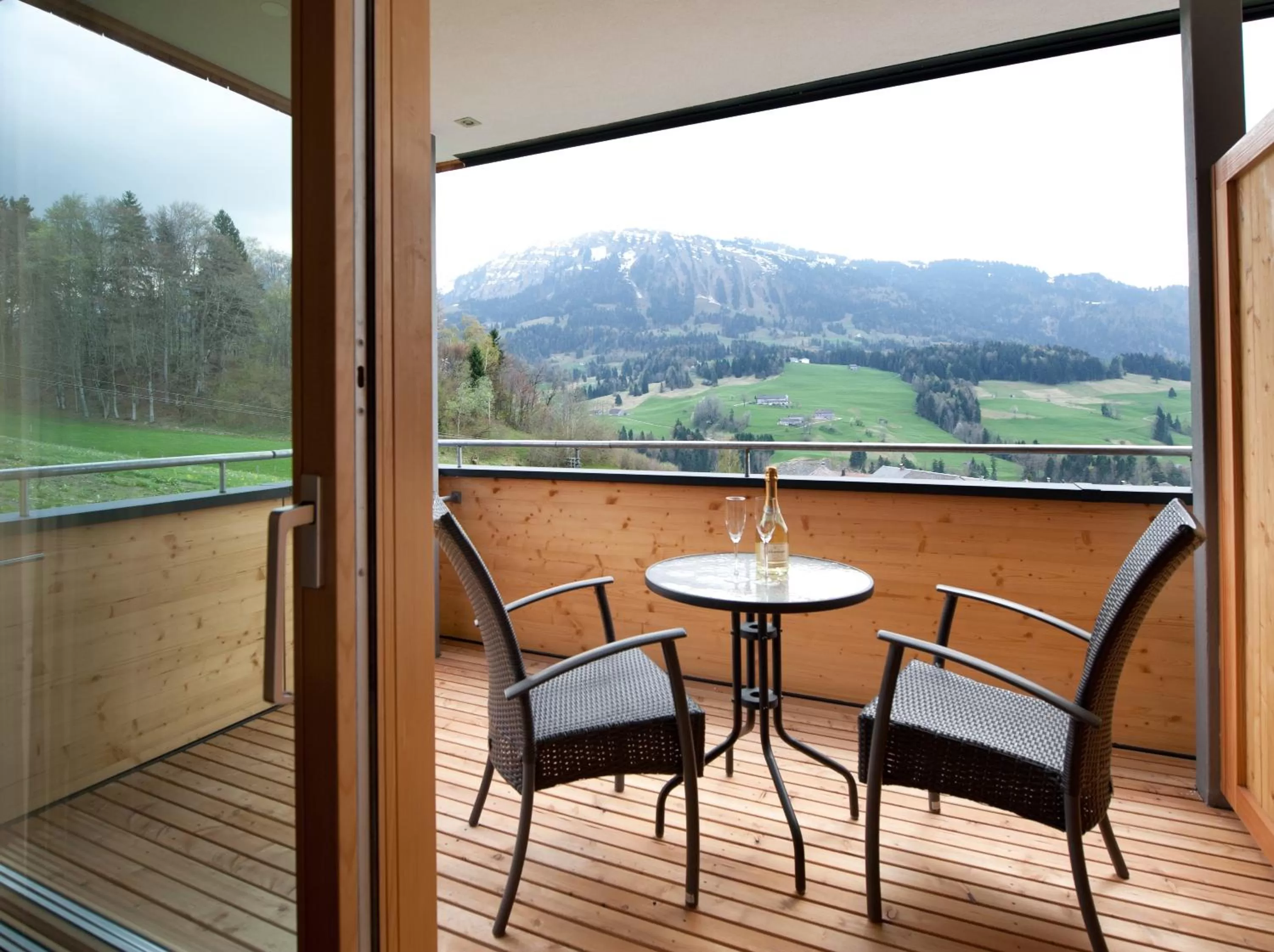 Balcony/Terrace in St Hubertus BnB