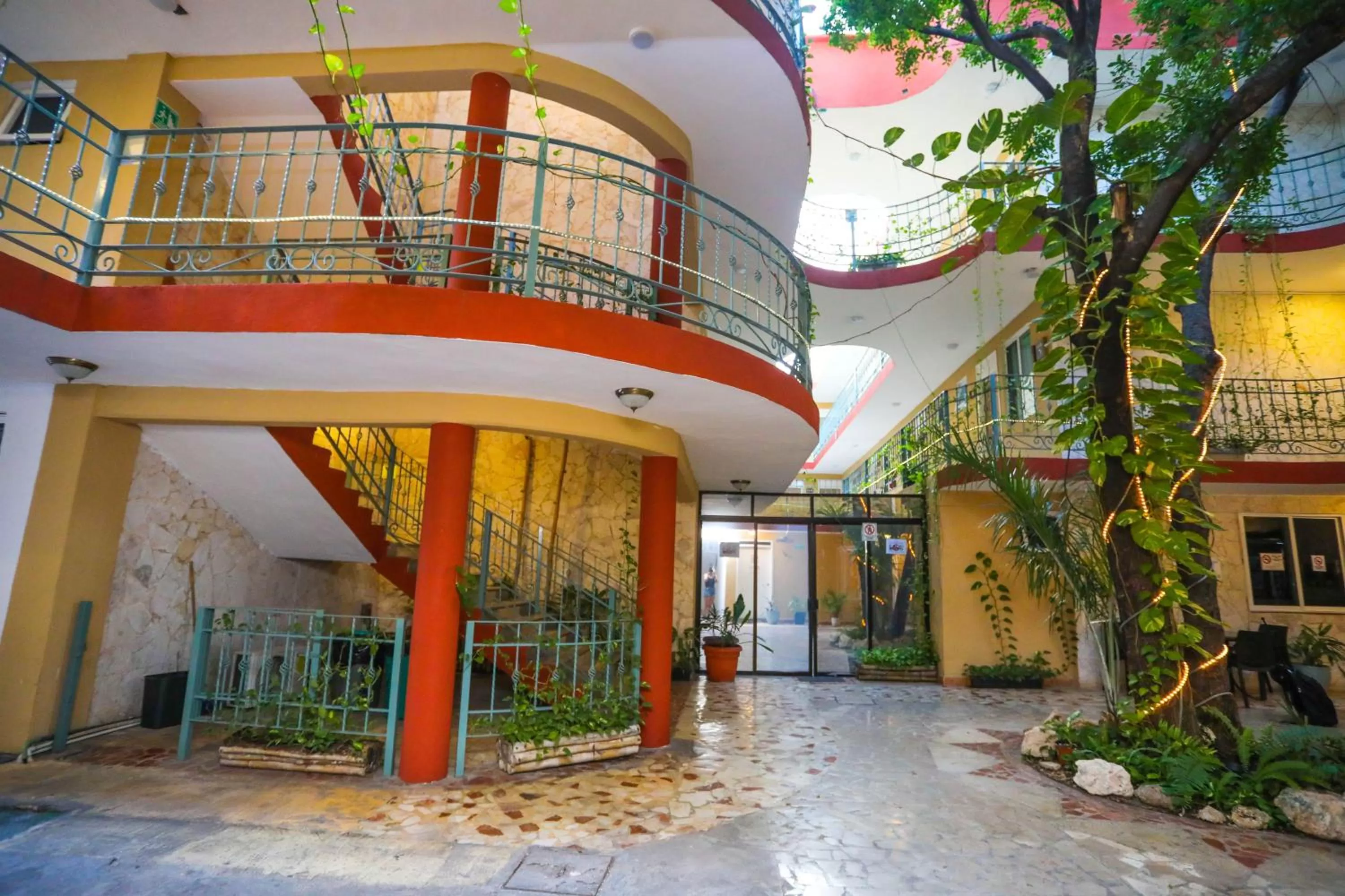Property building in Hotel Santa Maria