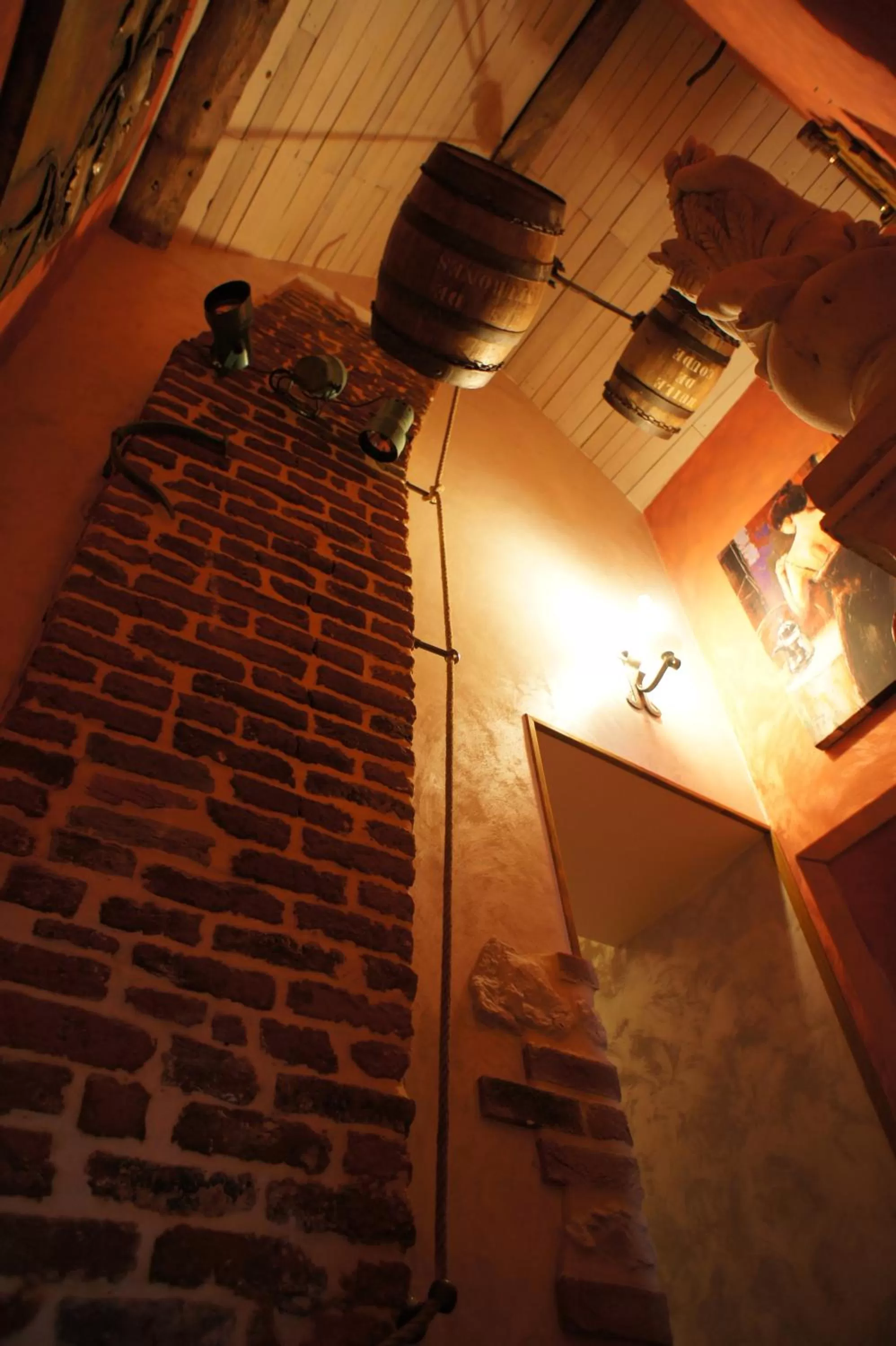 Decorative detail in Aux Logis de la Solre