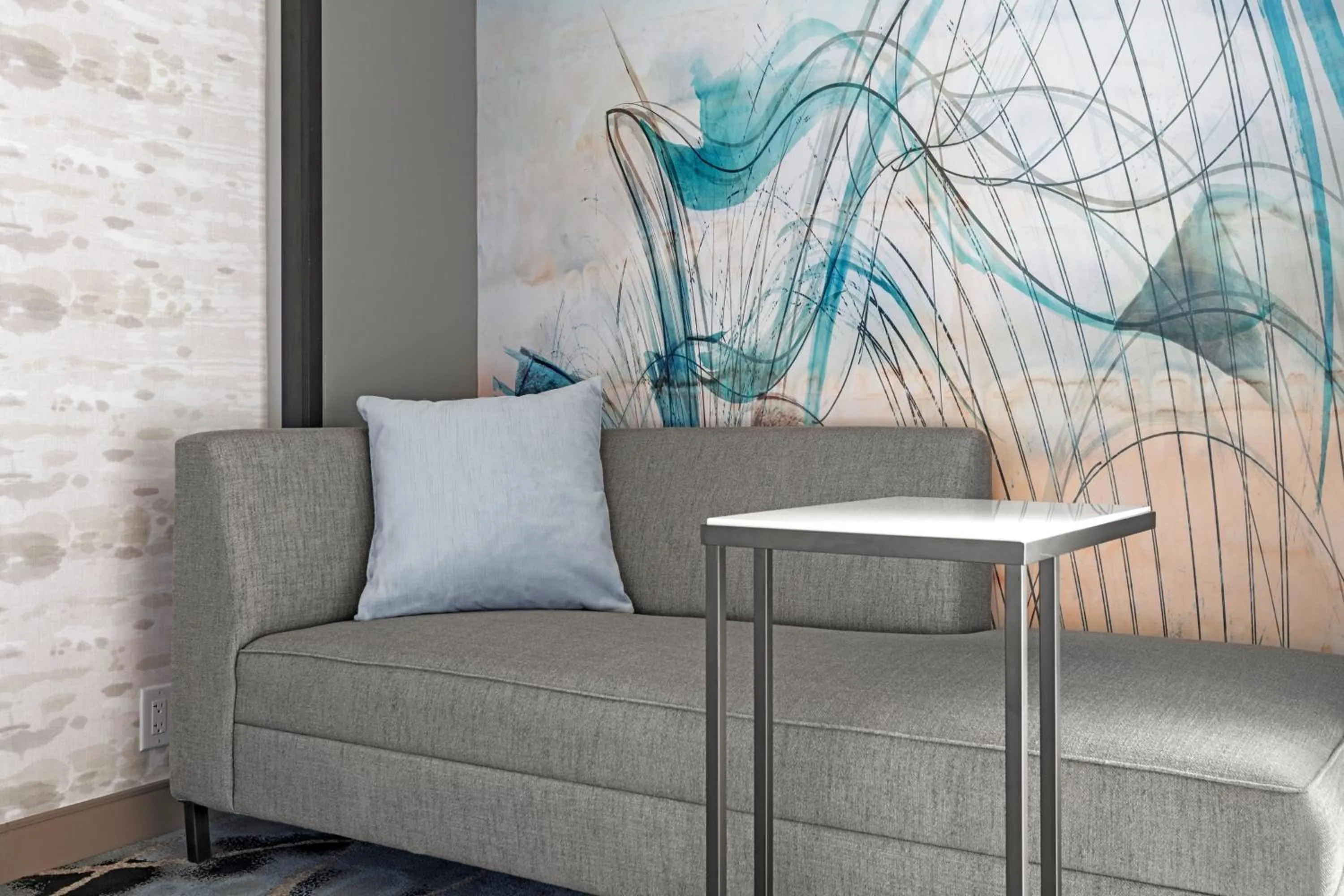 Photo of the whole room in Marriott San Antonio Airport