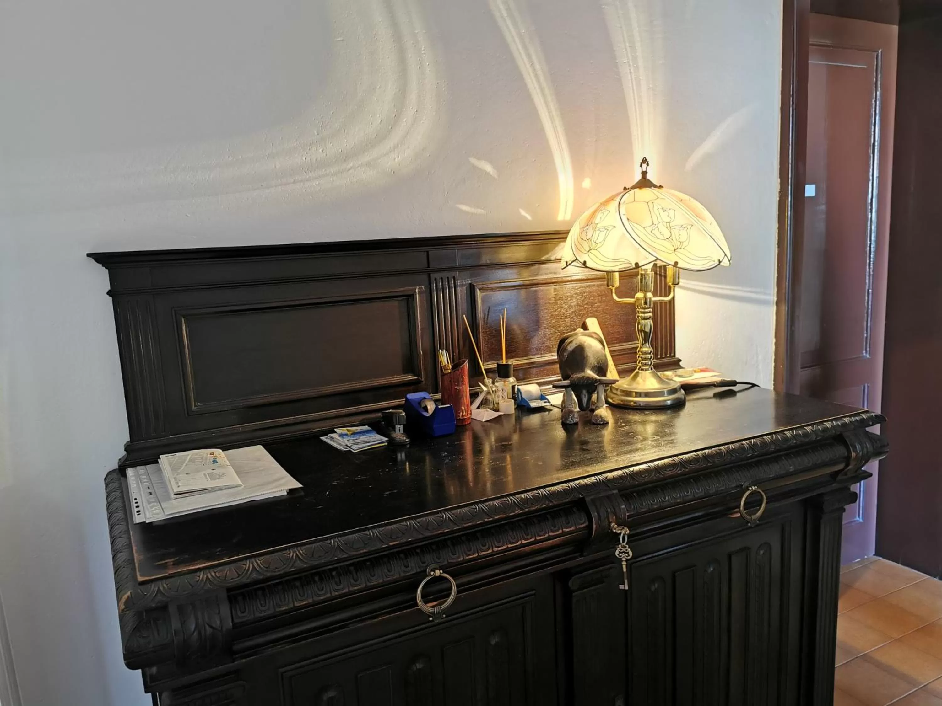 Lobby or reception in b&b Wu Giada