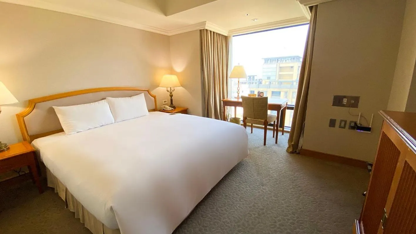 Bed in Han Hsien International Hotel