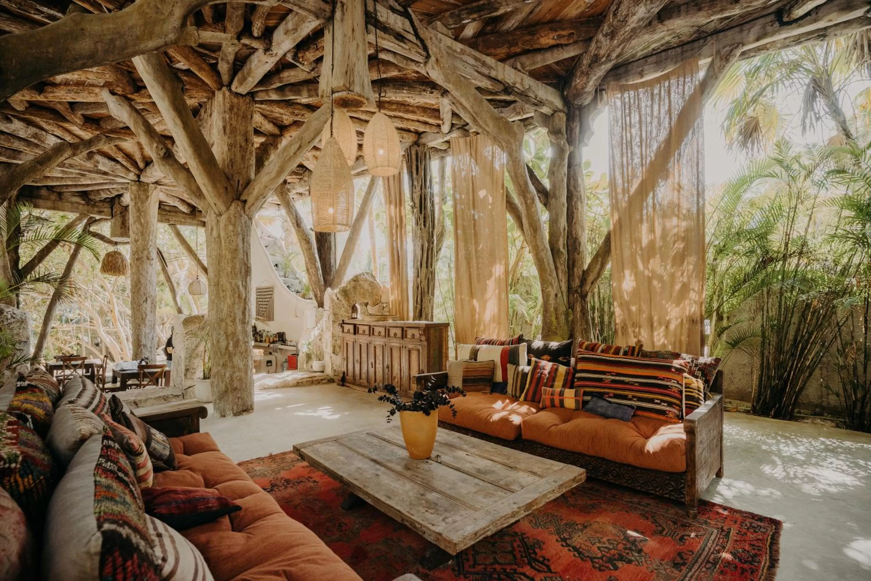 Seating Area in Ether Tulum